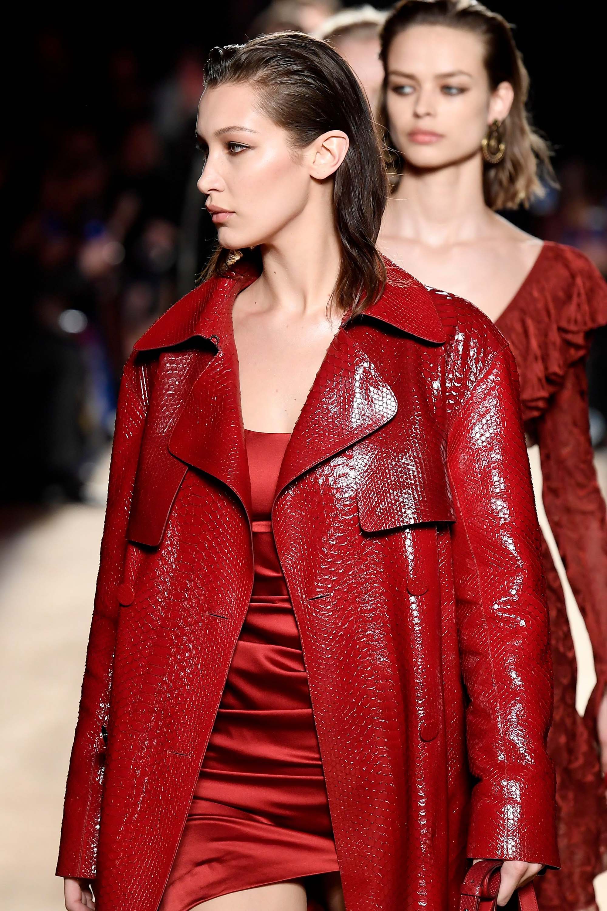 Bella Hadid walks the Roberto Cavalli show