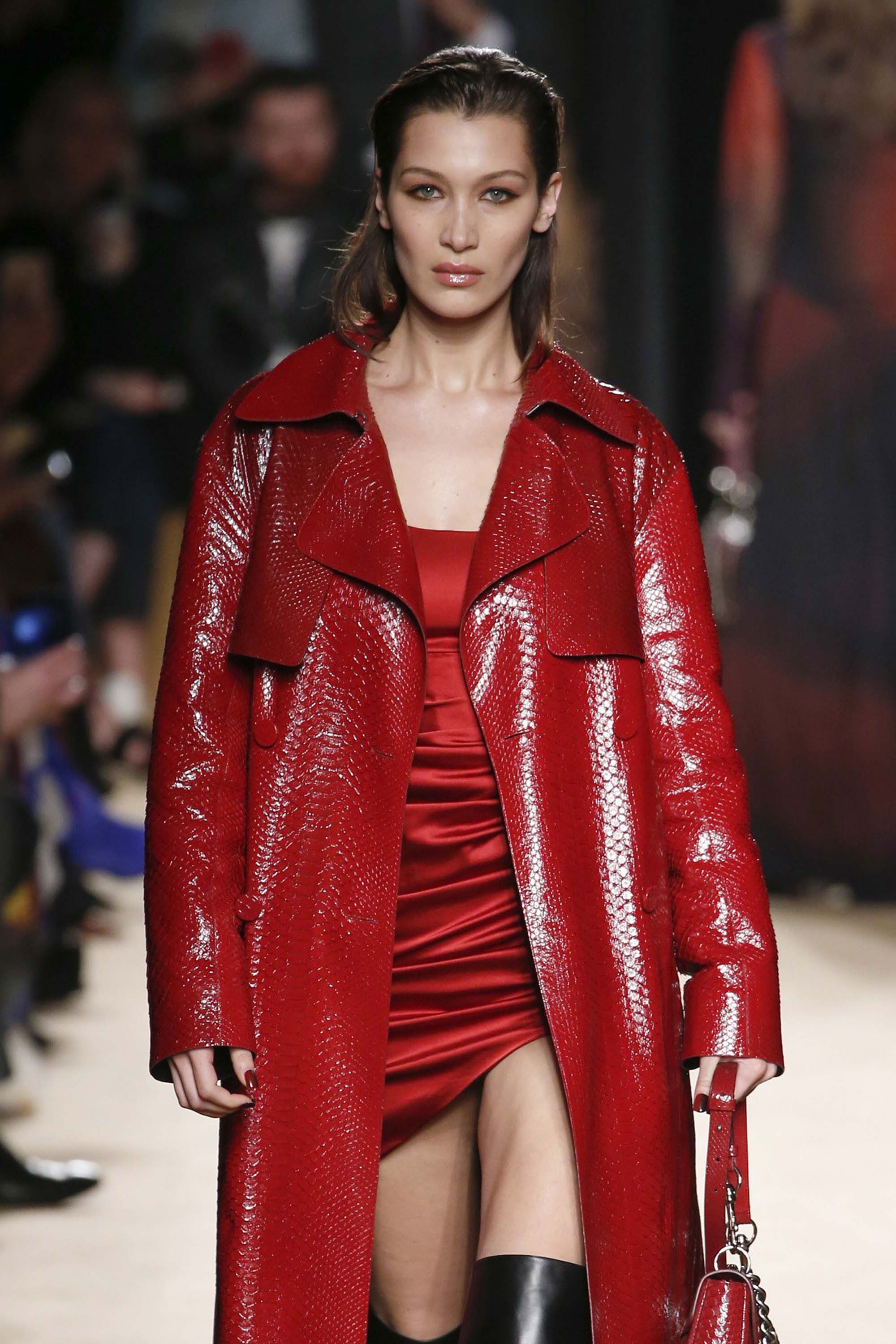 Bella Hadid walks the Roberto Cavalli show