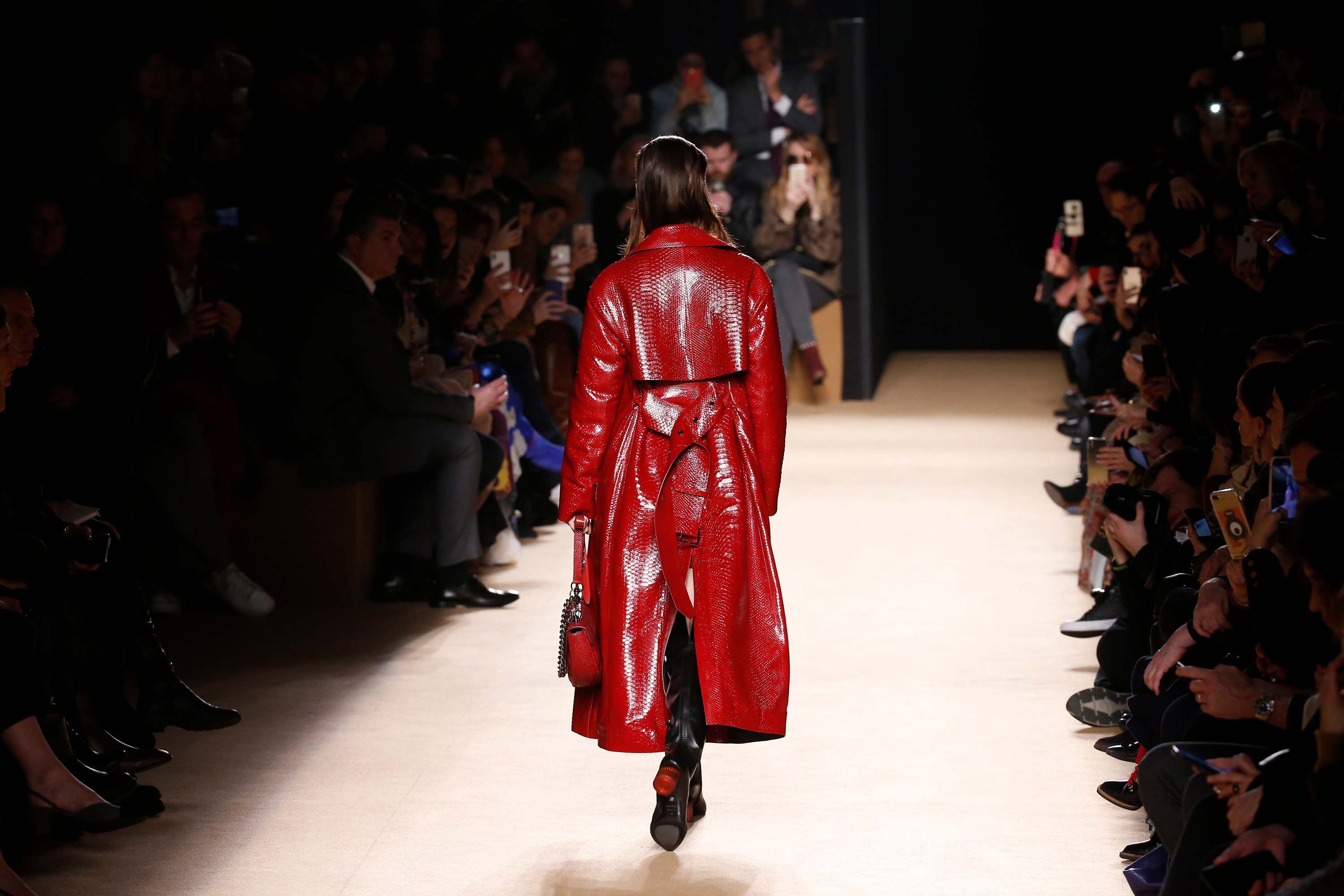 Bella Hadid walks the Roberto Cavalli show