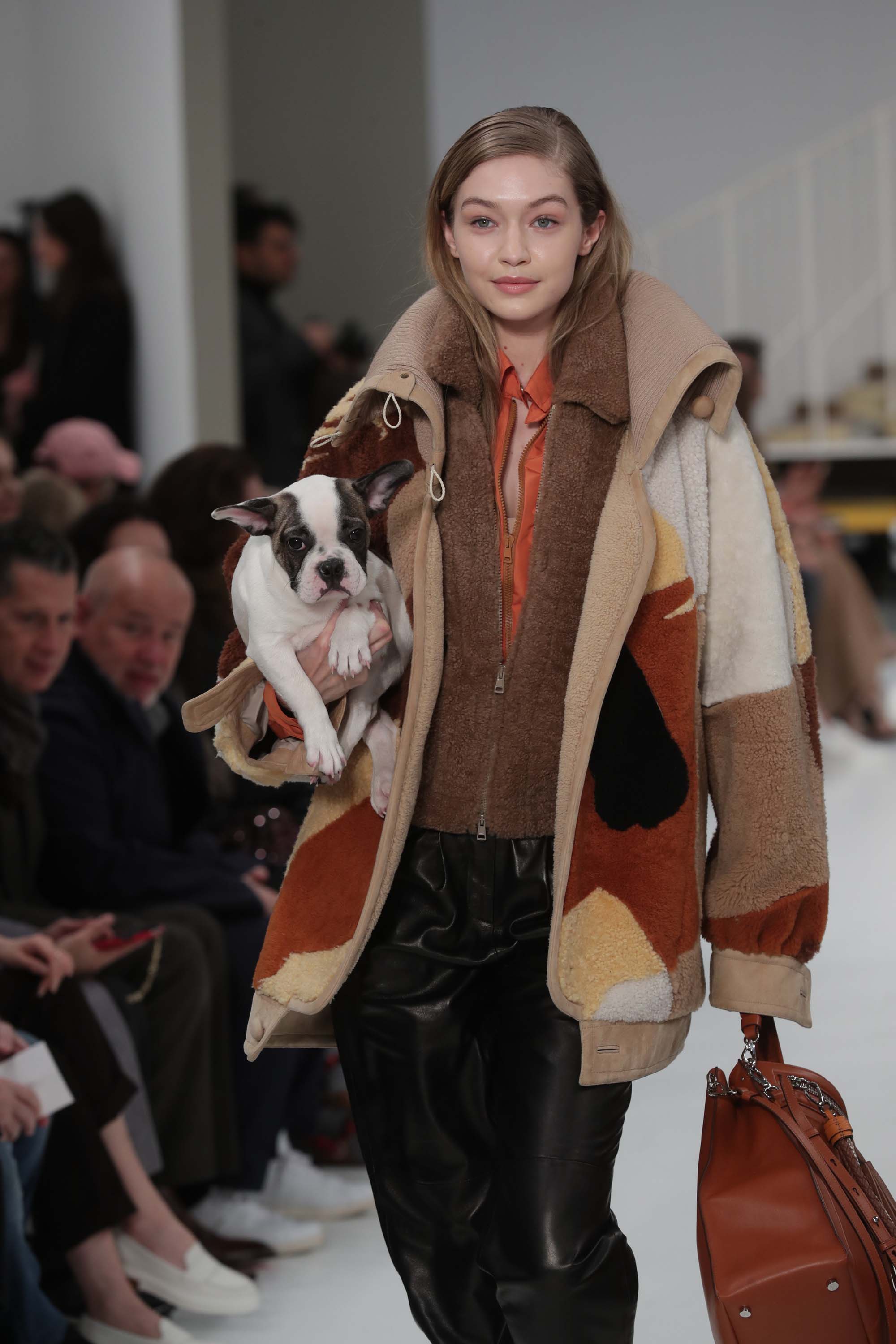 Gigi Hadid walks for Tod’s Fall Winter Show