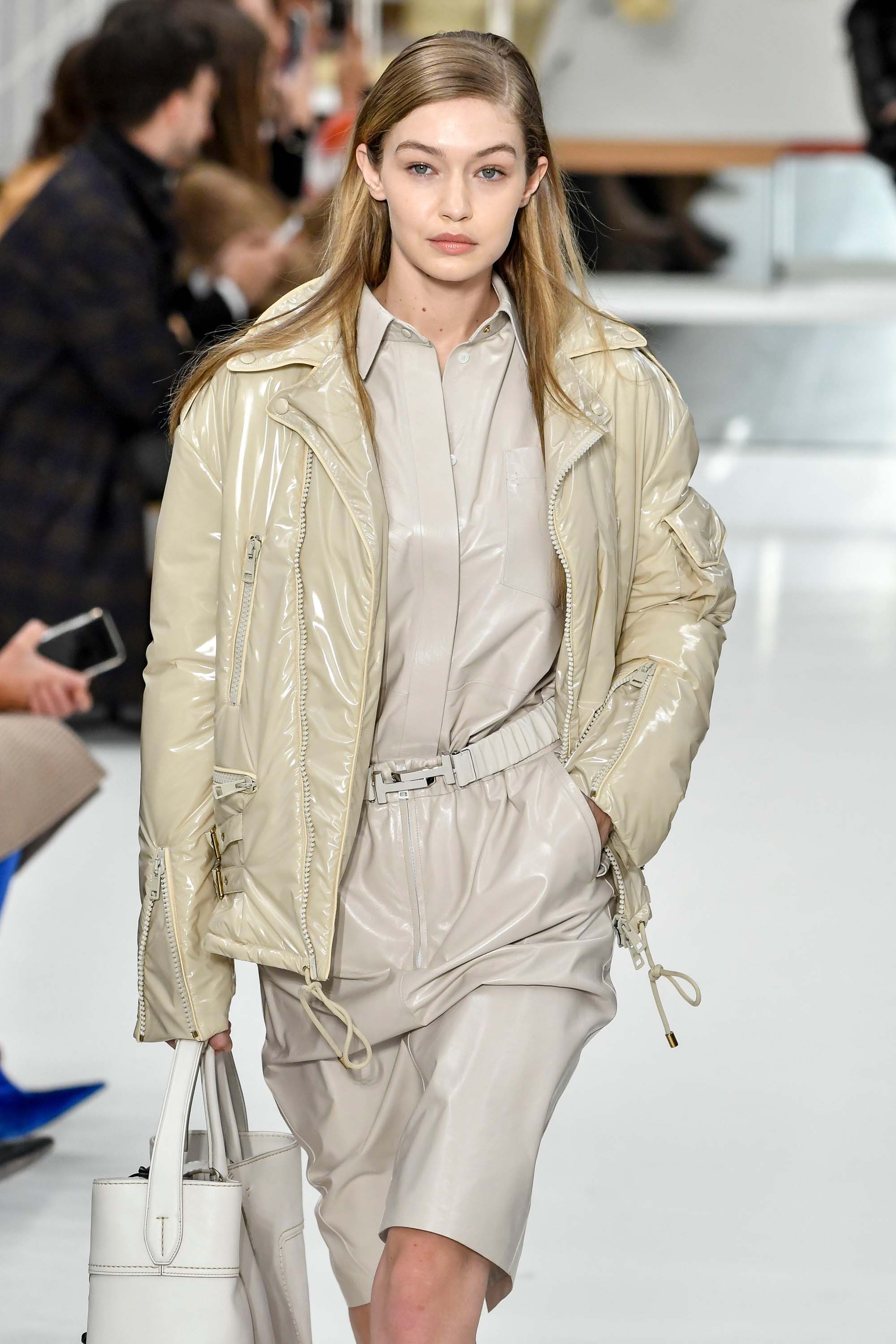 Gigi Hadid walks for Tod’s Fall Winter Show