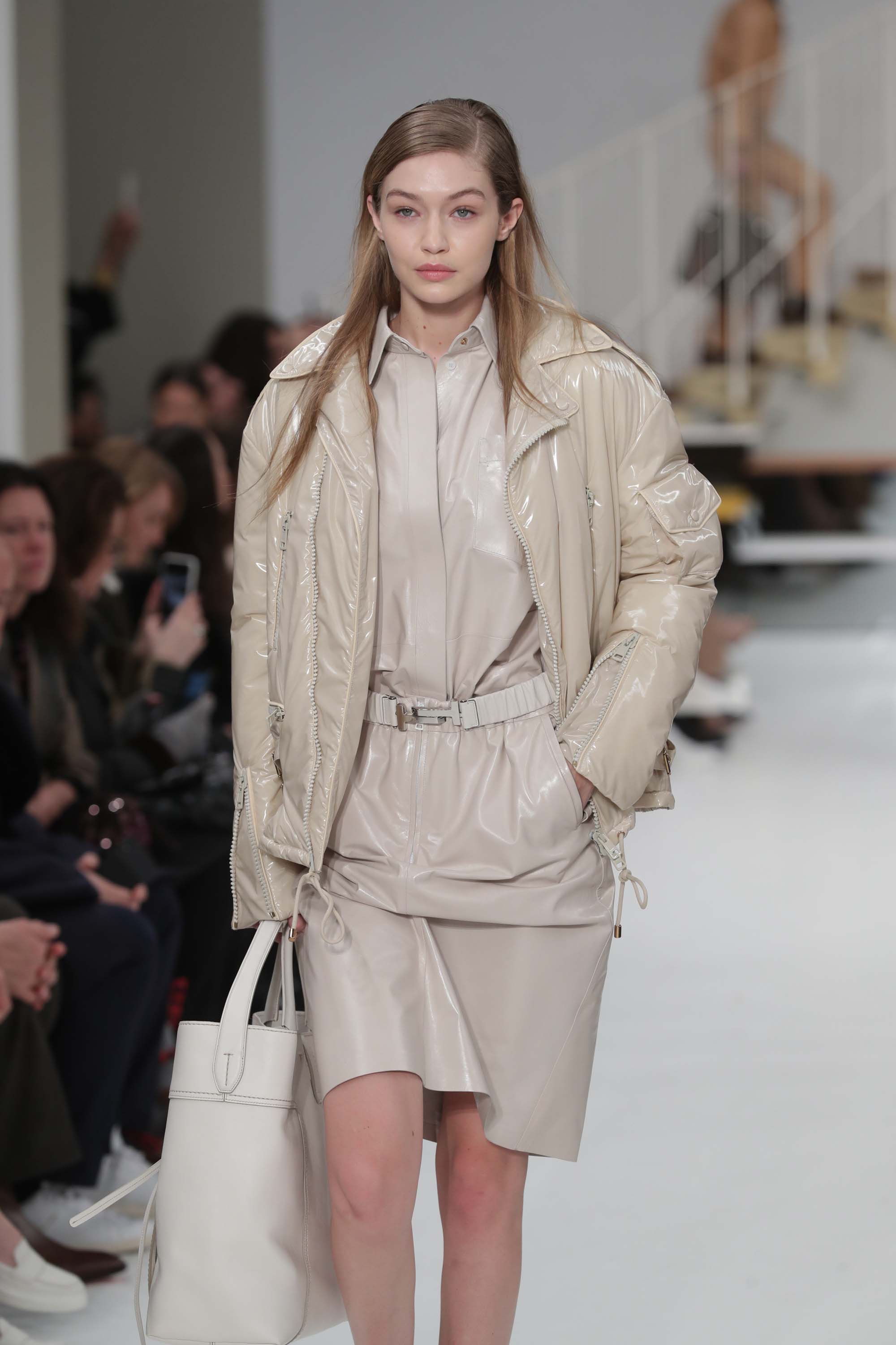 Gigi Hadid walks for Tod’s Fall Winter Show