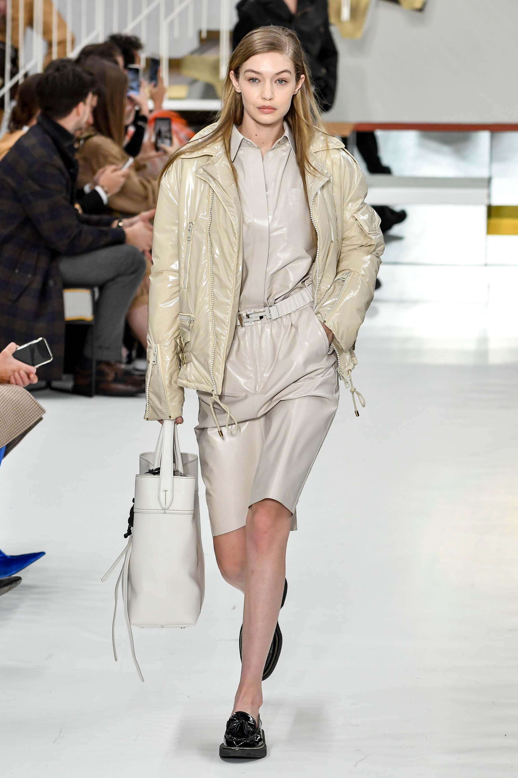 Gigi Hadid walks for Tod’s Fall Winter Show