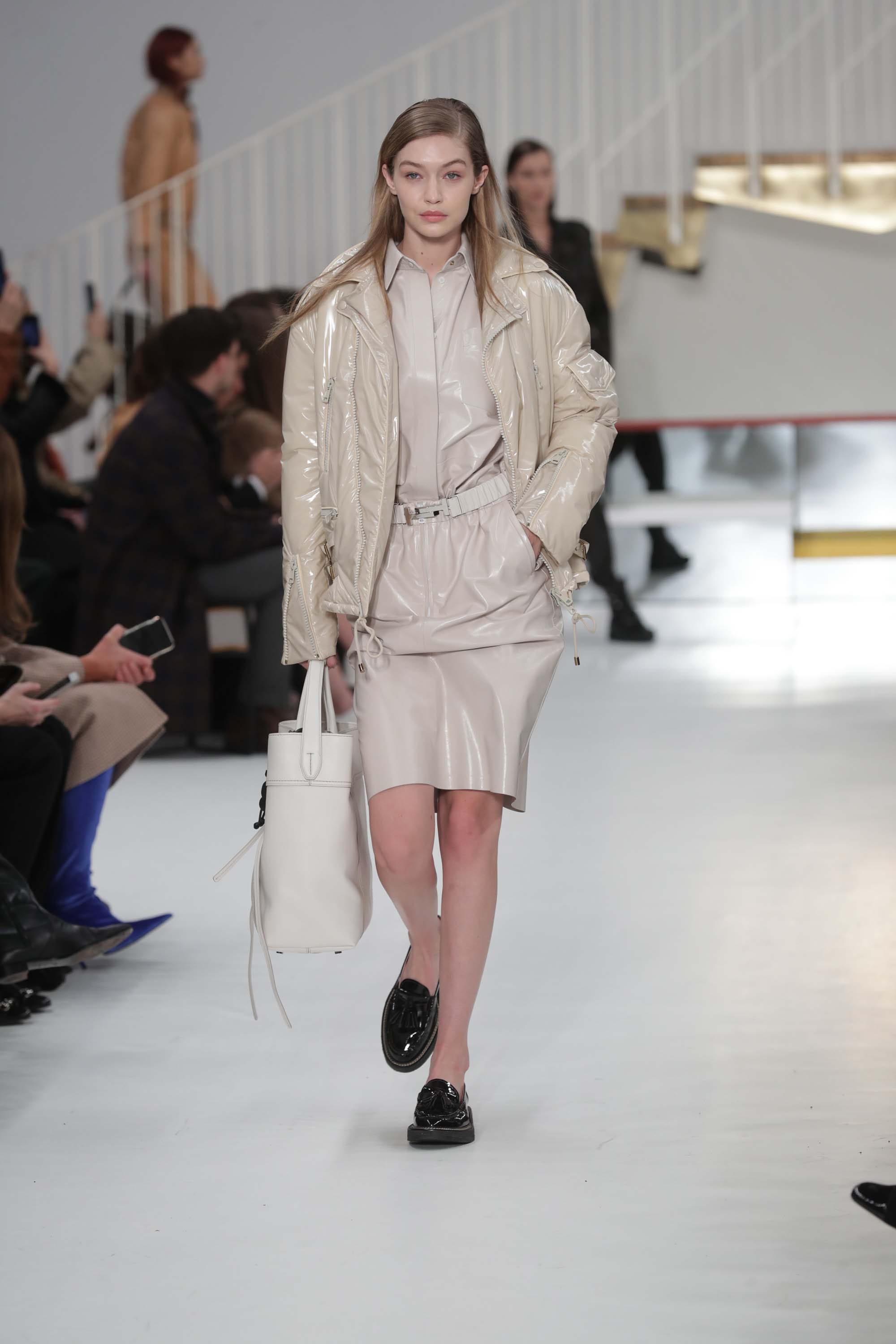 Gigi Hadid walks for Tod’s Fall Winter Show