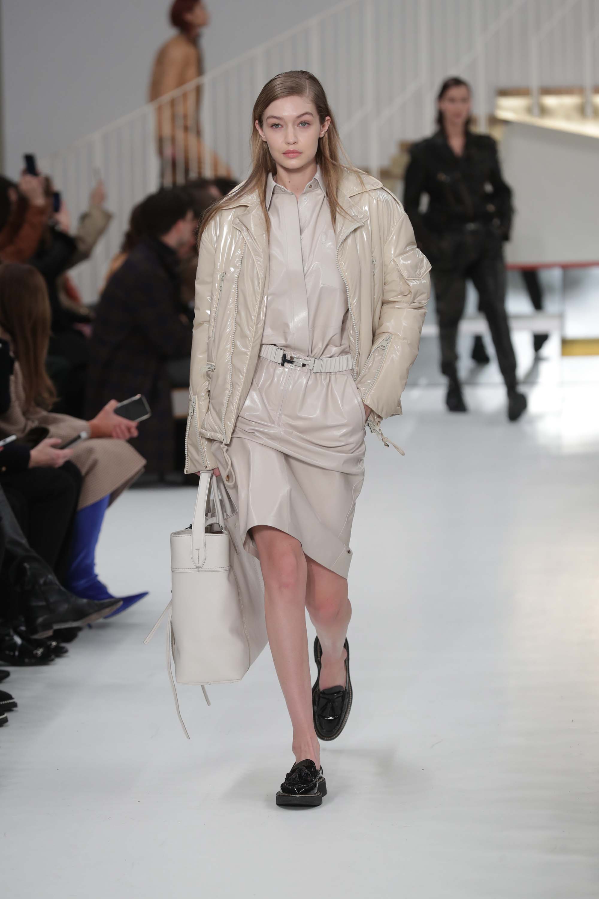 Gigi Hadid walks for Tod’s Fall Winter Show