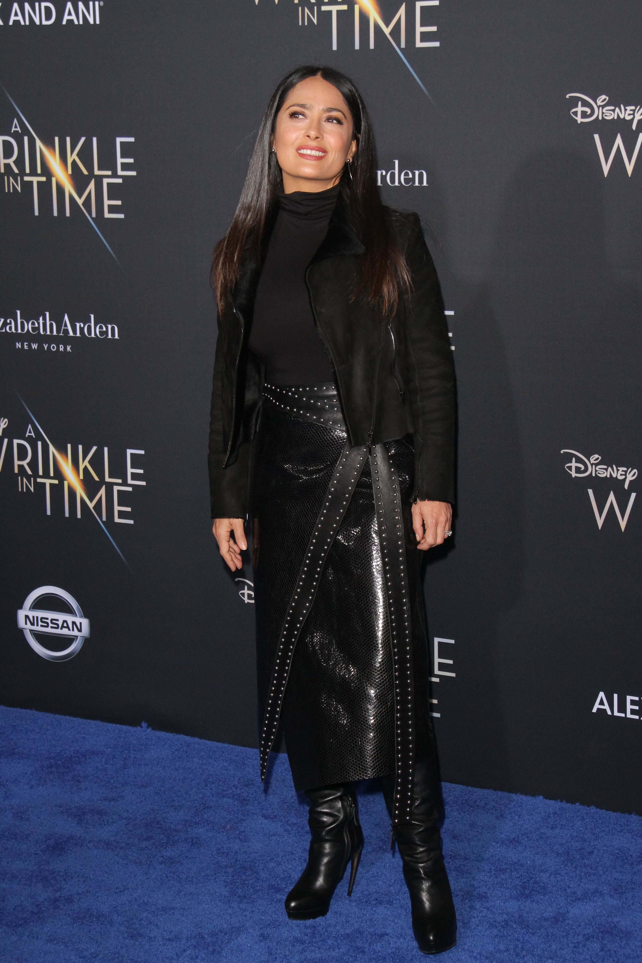 Salma Hayek attends A Wrinkle in Time Premiere