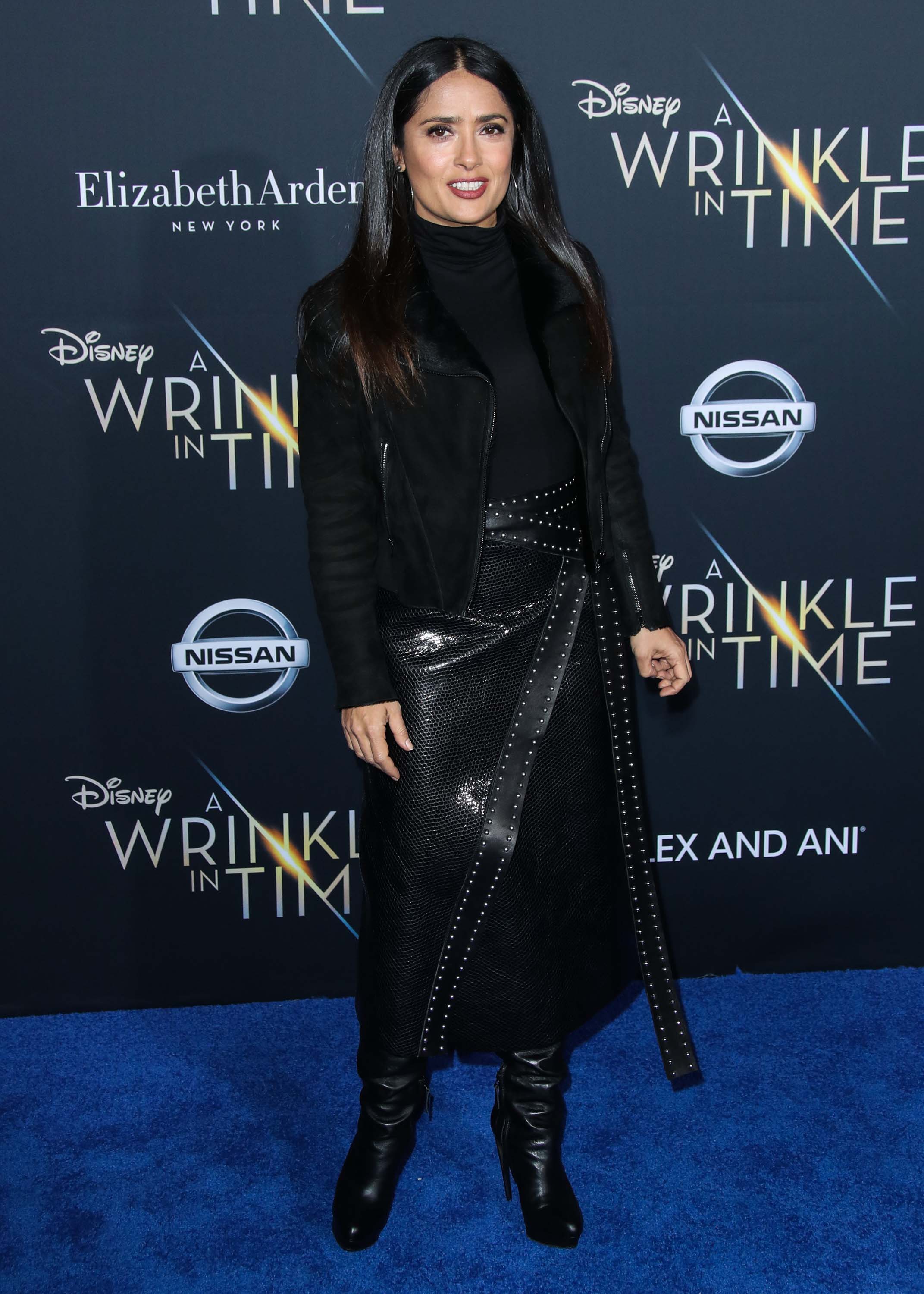 Salma Hayek attends A Wrinkle in Time Premiere