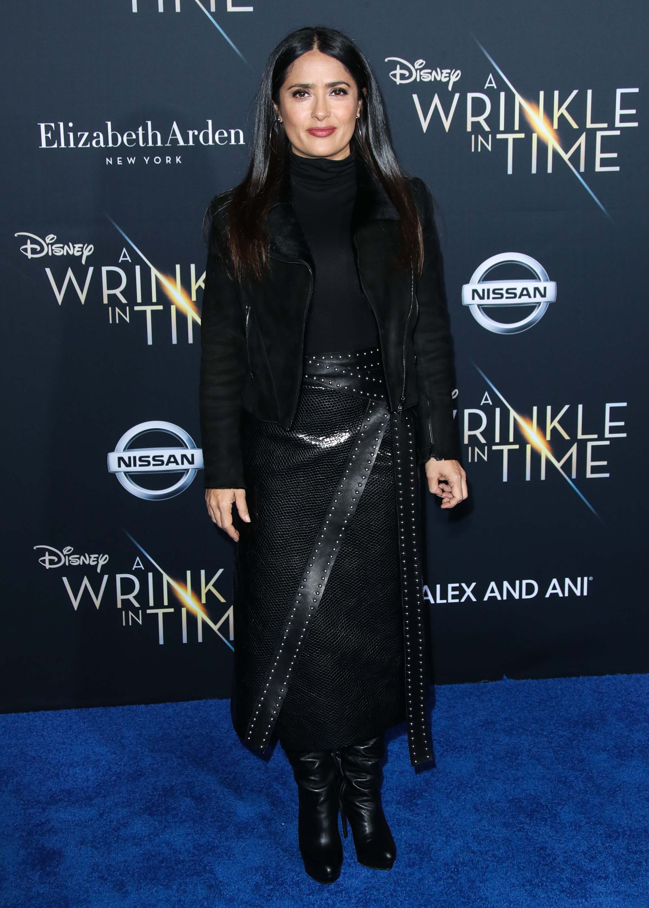 Salma Hayek attends A Wrinkle in Time Premiere