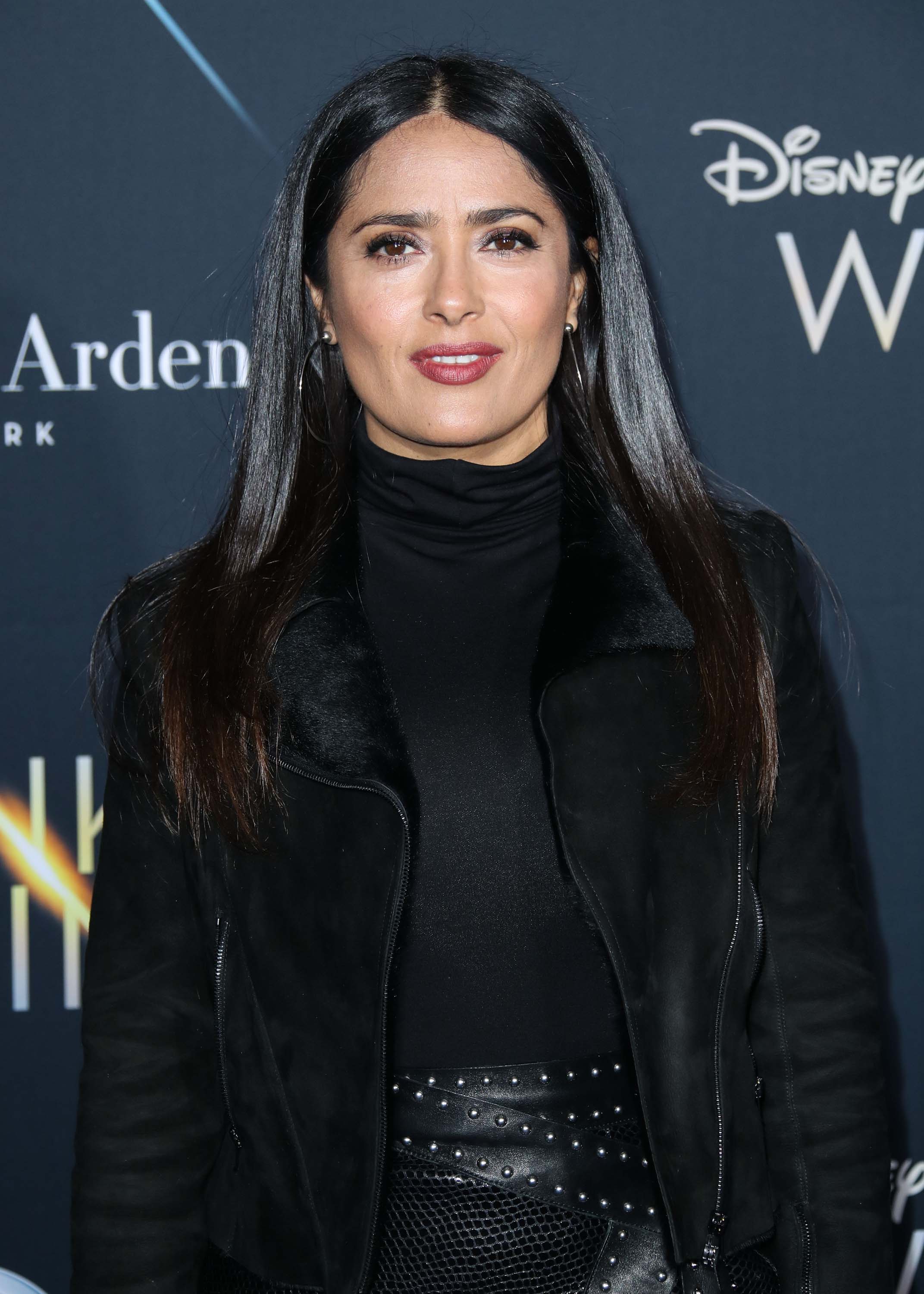 Salma Hayek attends A Wrinkle in Time Premiere