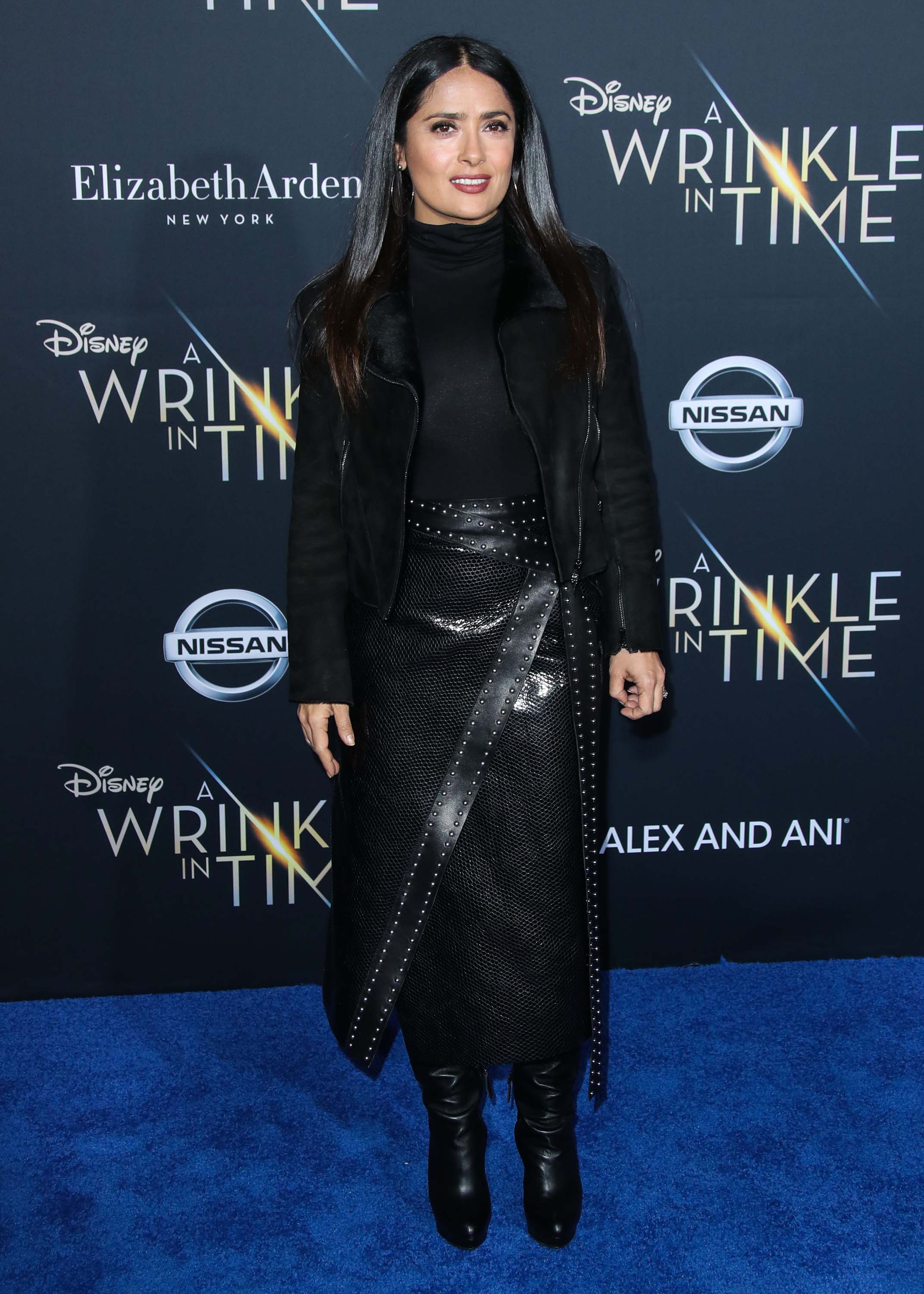 Salma Hayek attends A Wrinkle in Time Premiere