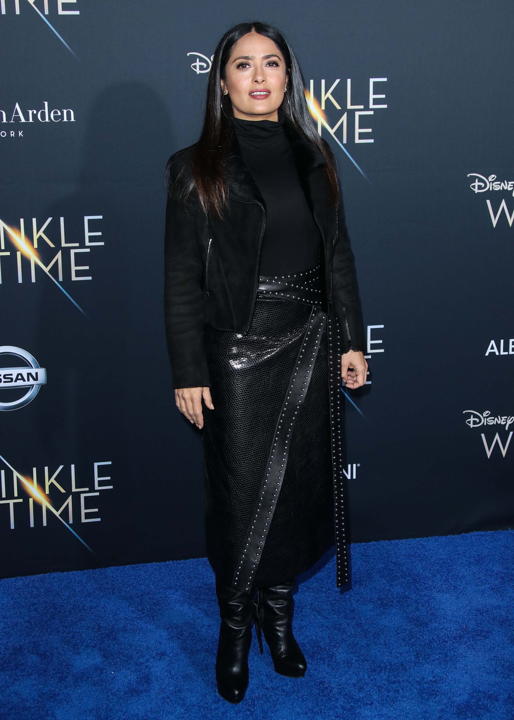 Salma Hayek attends A Wrinkle in Time Premiere