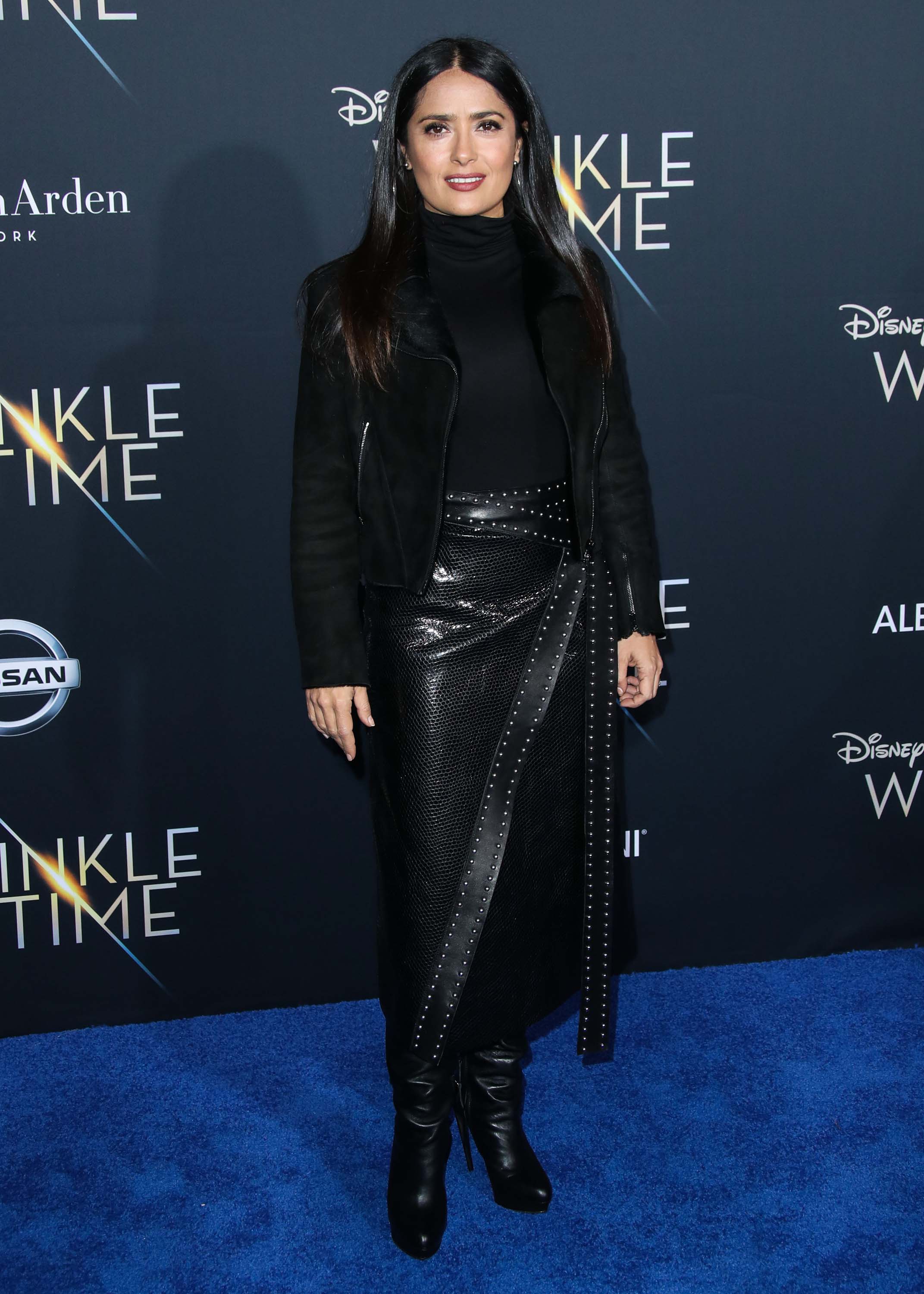 Salma Hayek attends A Wrinkle in Time Premiere