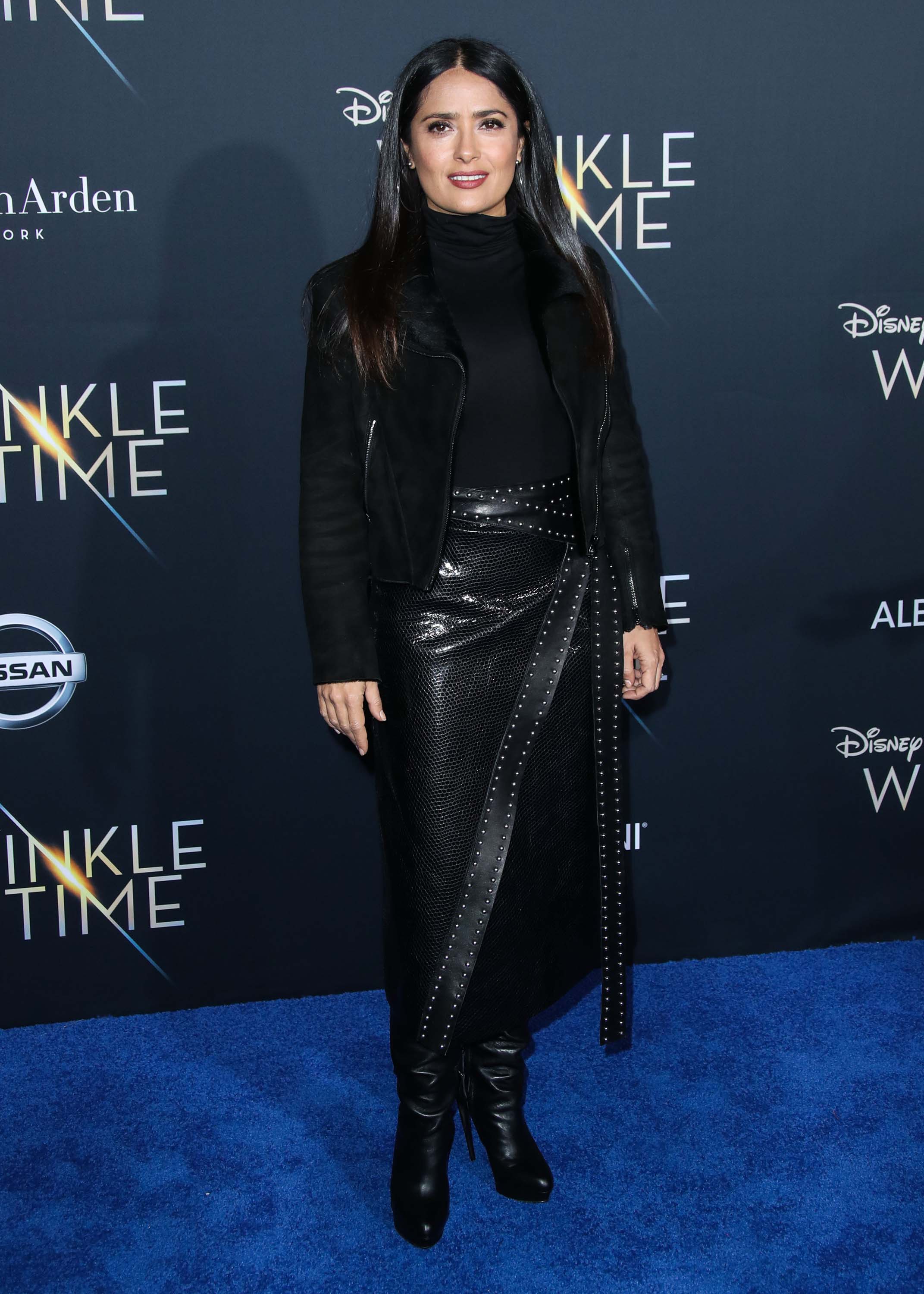 Salma Hayek attends A Wrinkle in Time Premiere