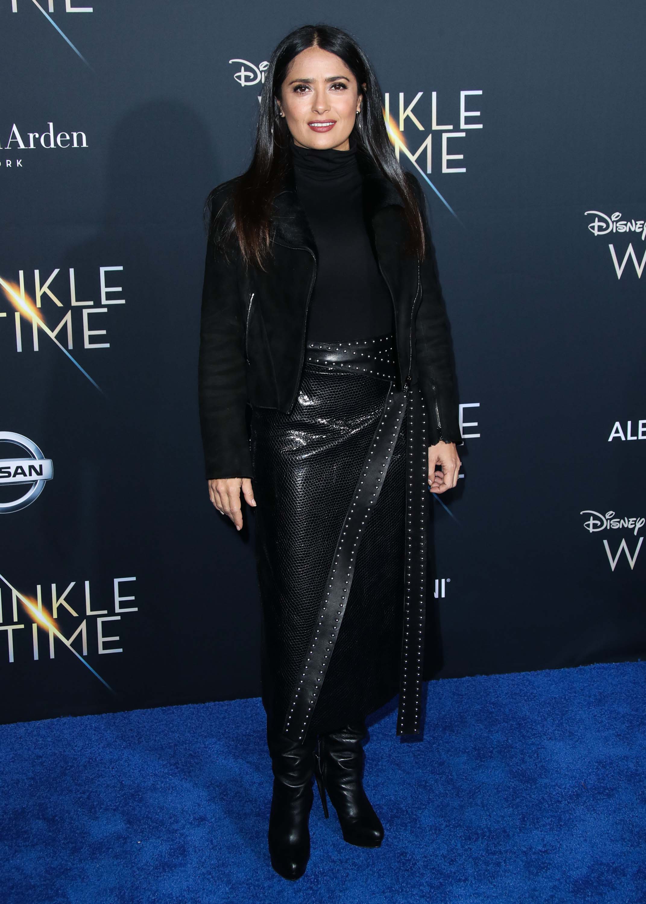 Salma Hayek attends A Wrinkle in Time Premiere