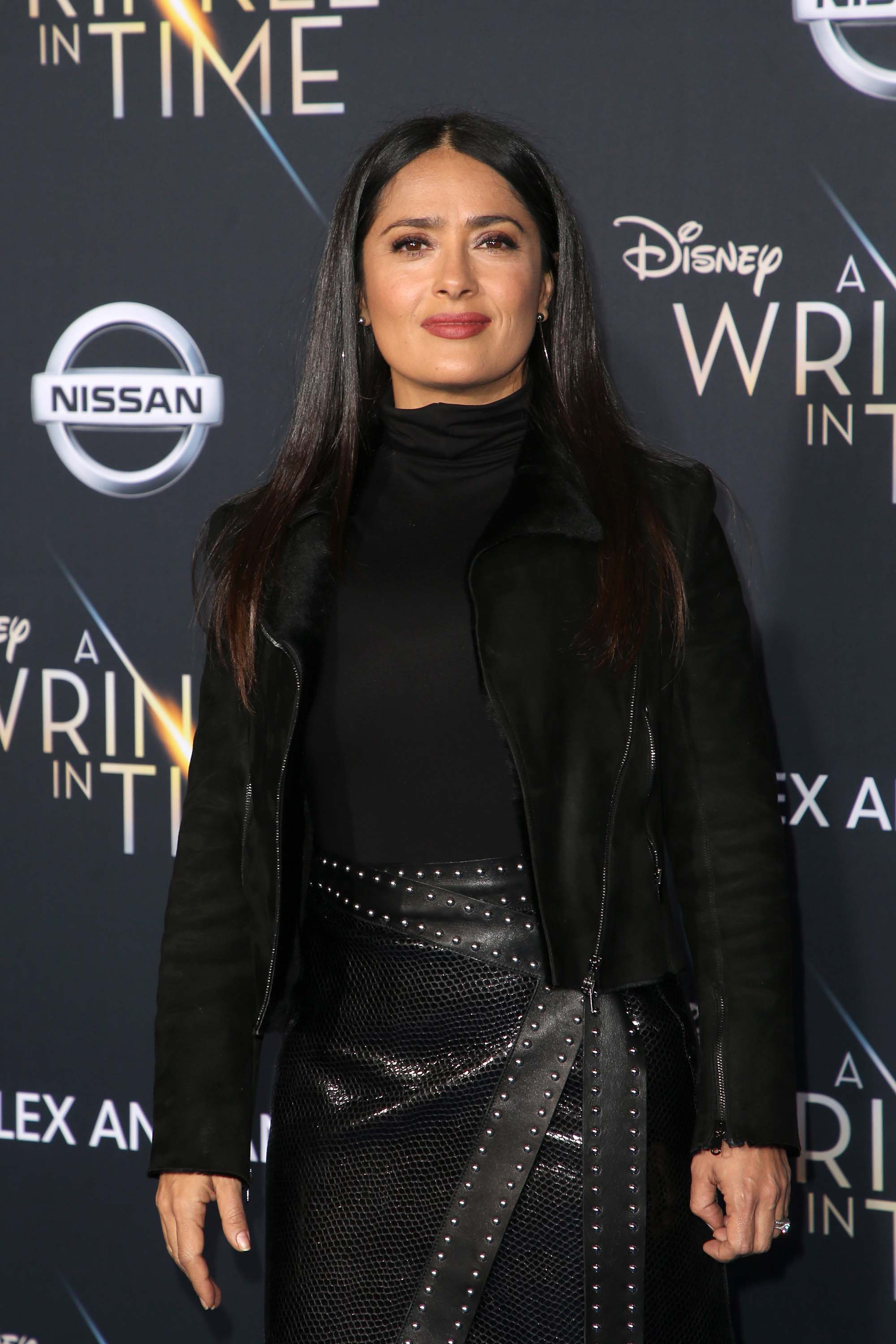 Salma Hayek attends A Wrinkle in Time Premiere