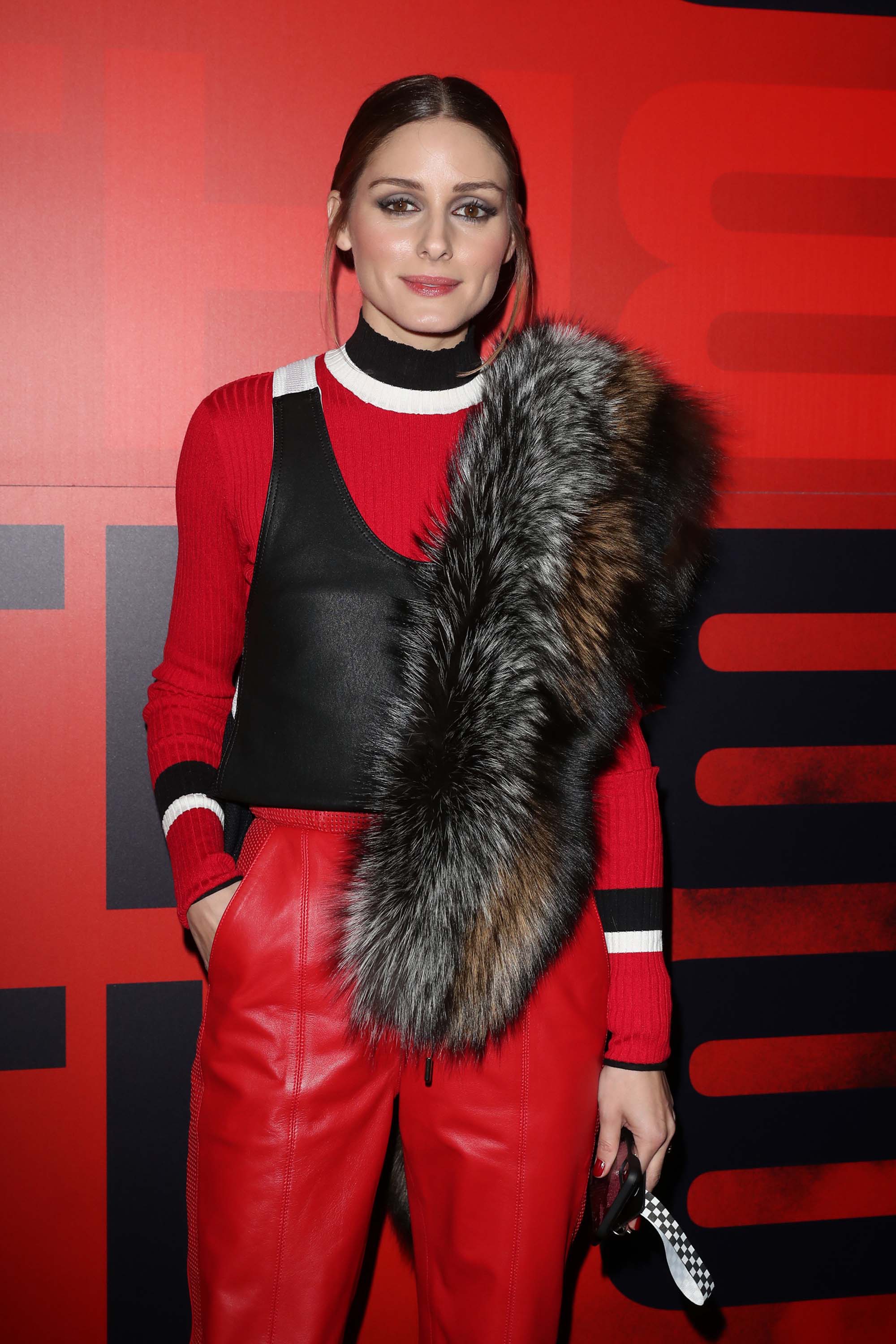 Olivia Palermo attends Tommy Hilfiger show