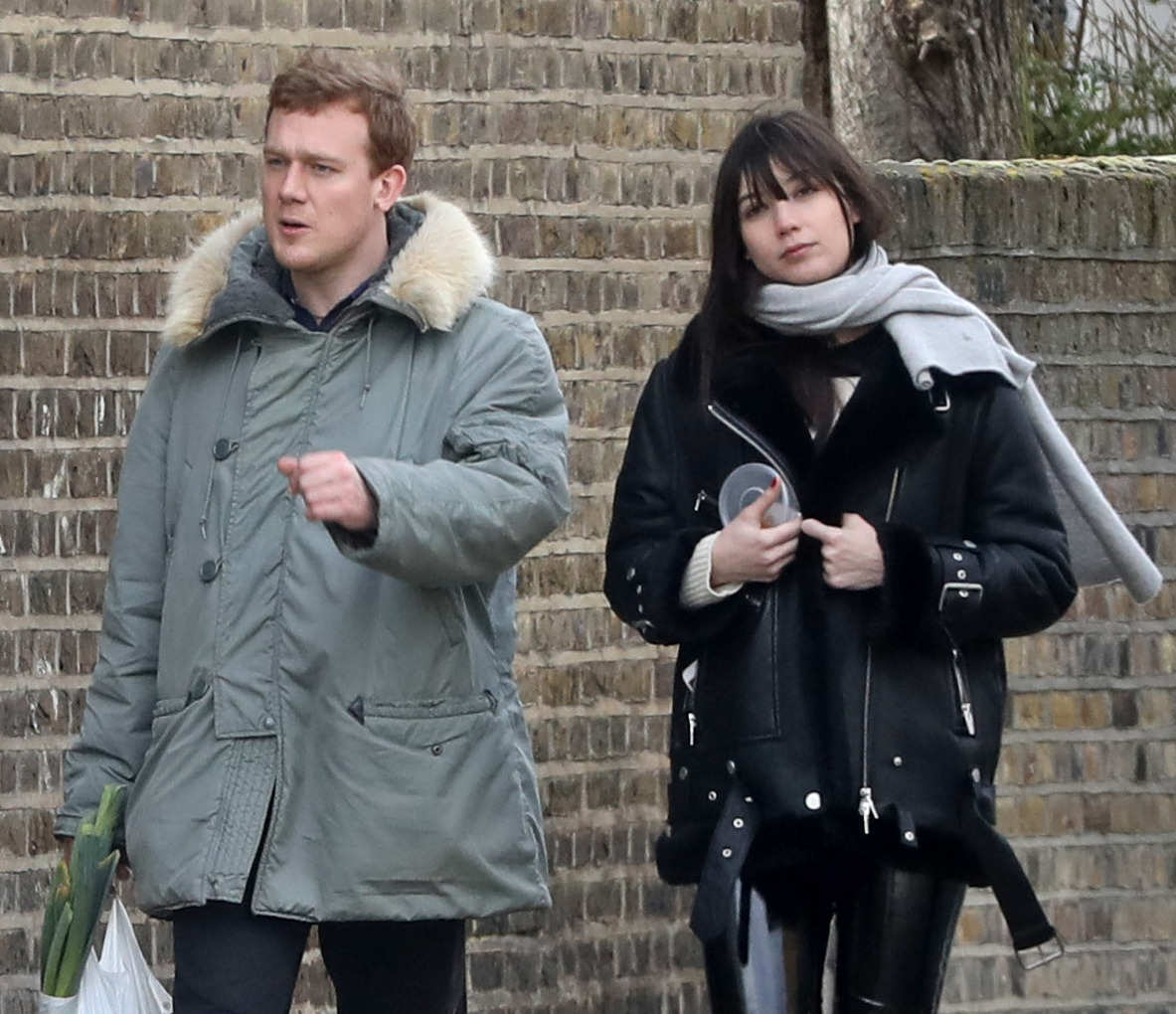 Daisy Lowe out in North London