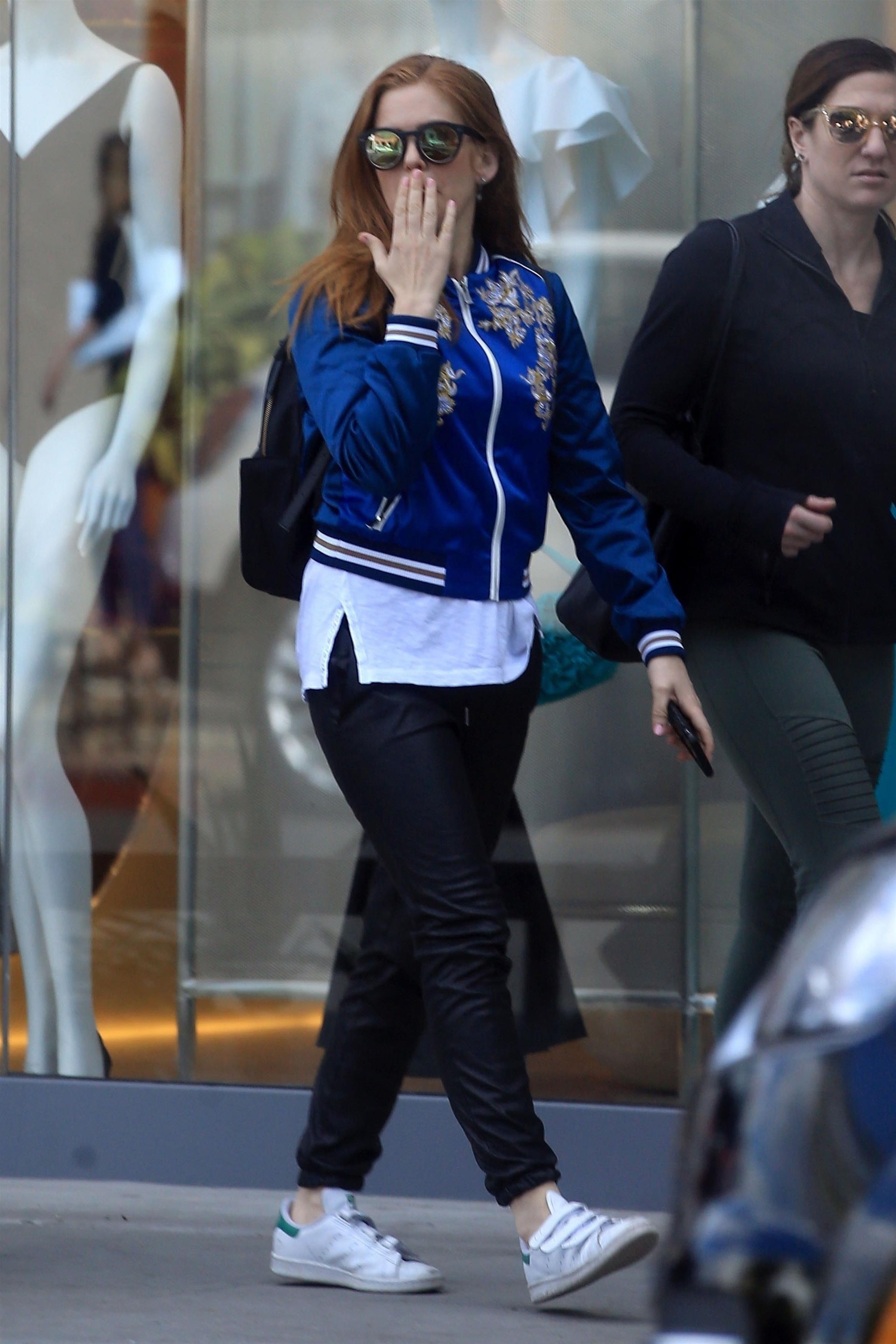 Isla Fisher out in West Hollywood