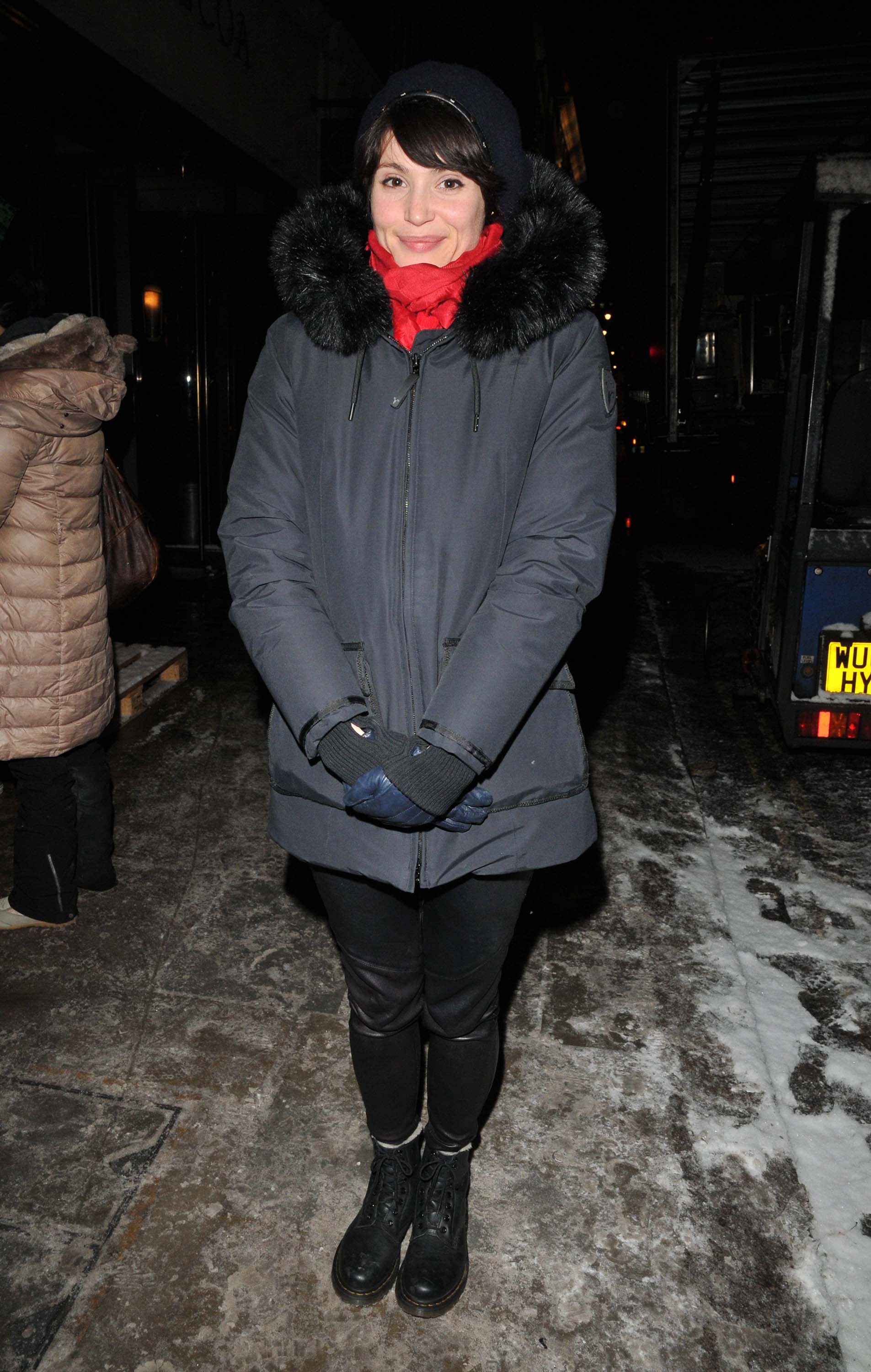 Gemma Arterton out in London