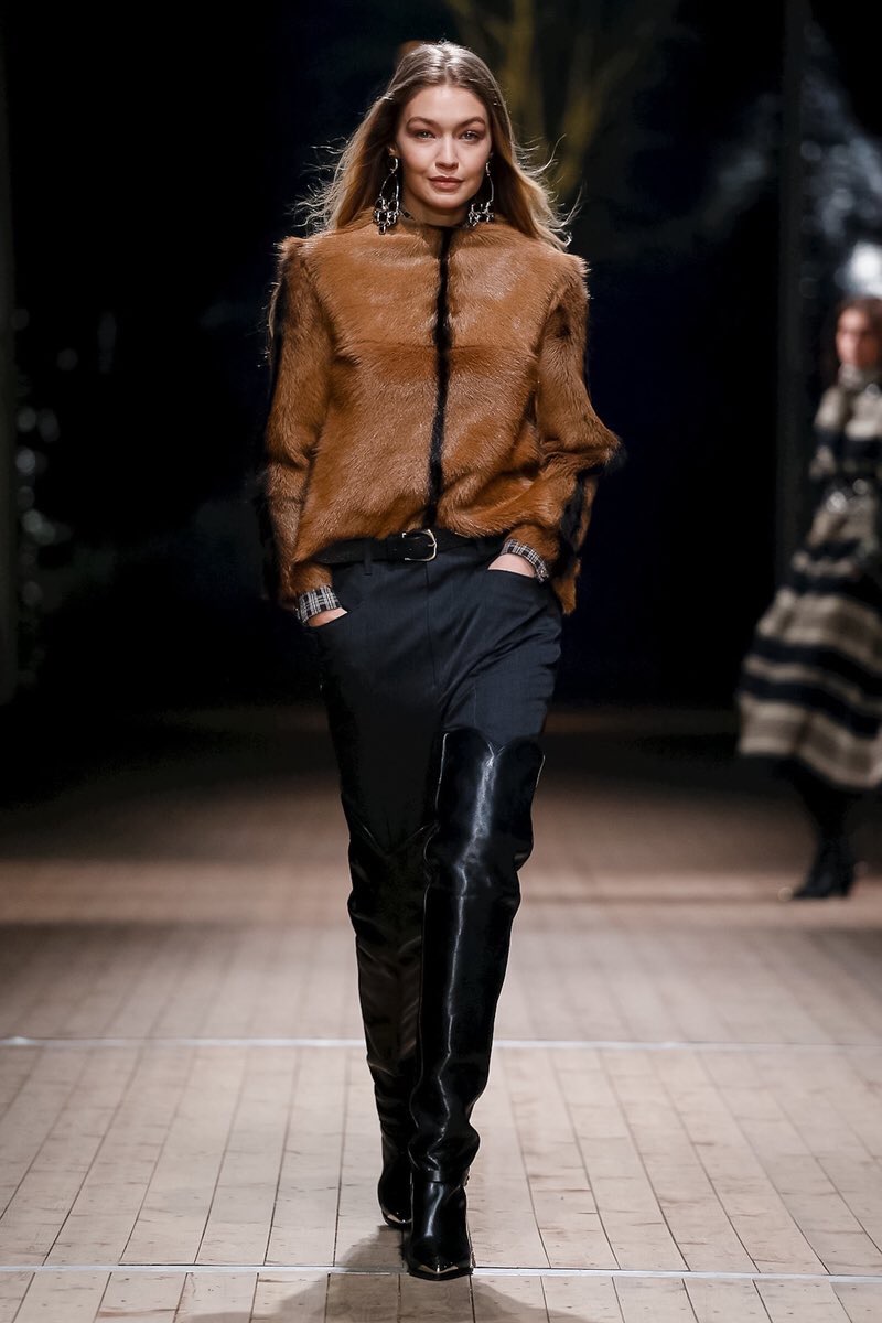 Gigi Hadid walks for Isabel Marant