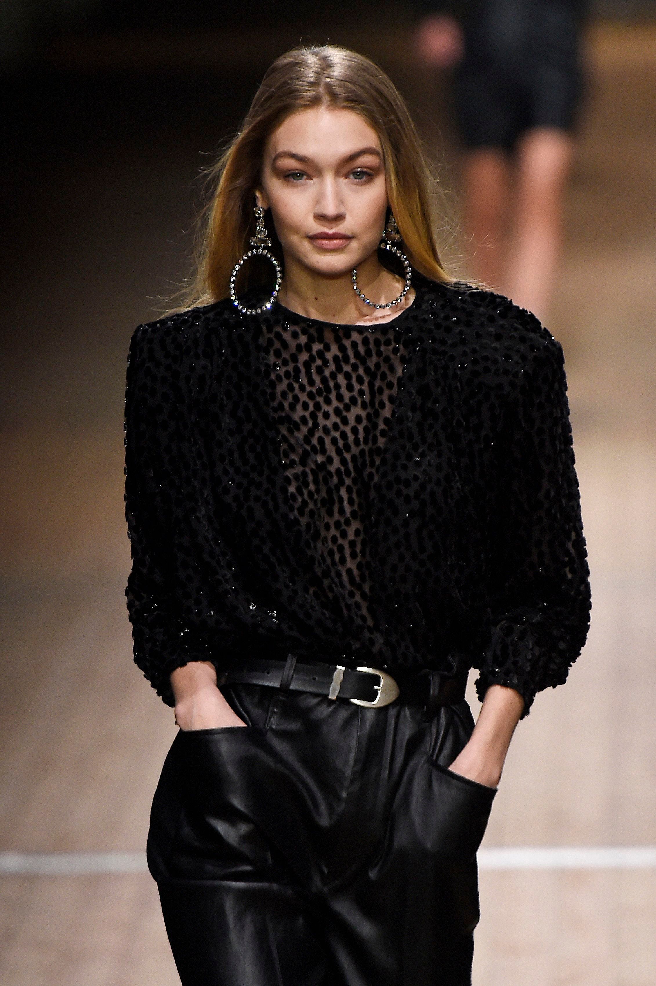 Gigi Hadid walks for Isabel Marant