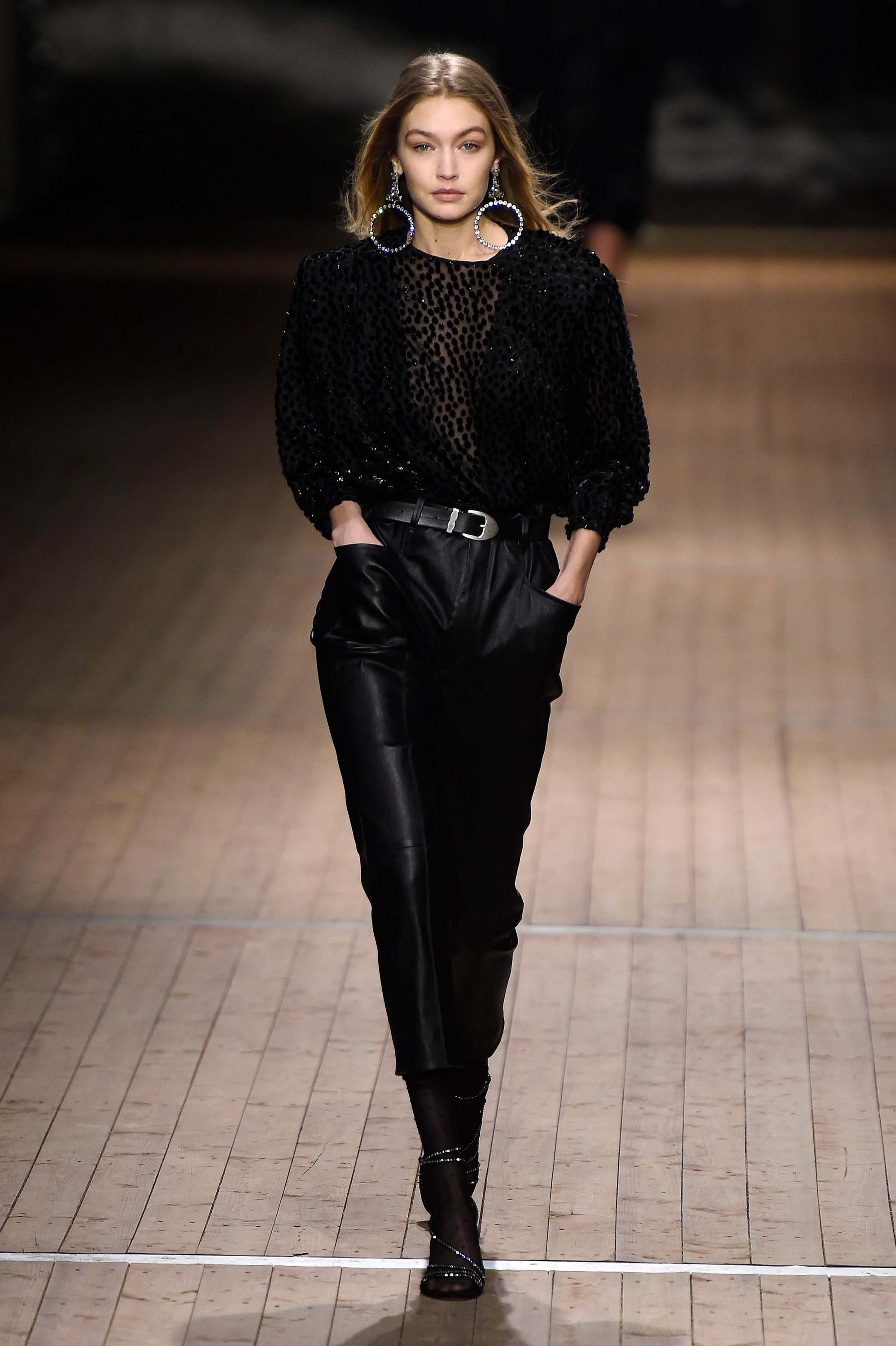 Gigi Hadid walks for Isabel Marant