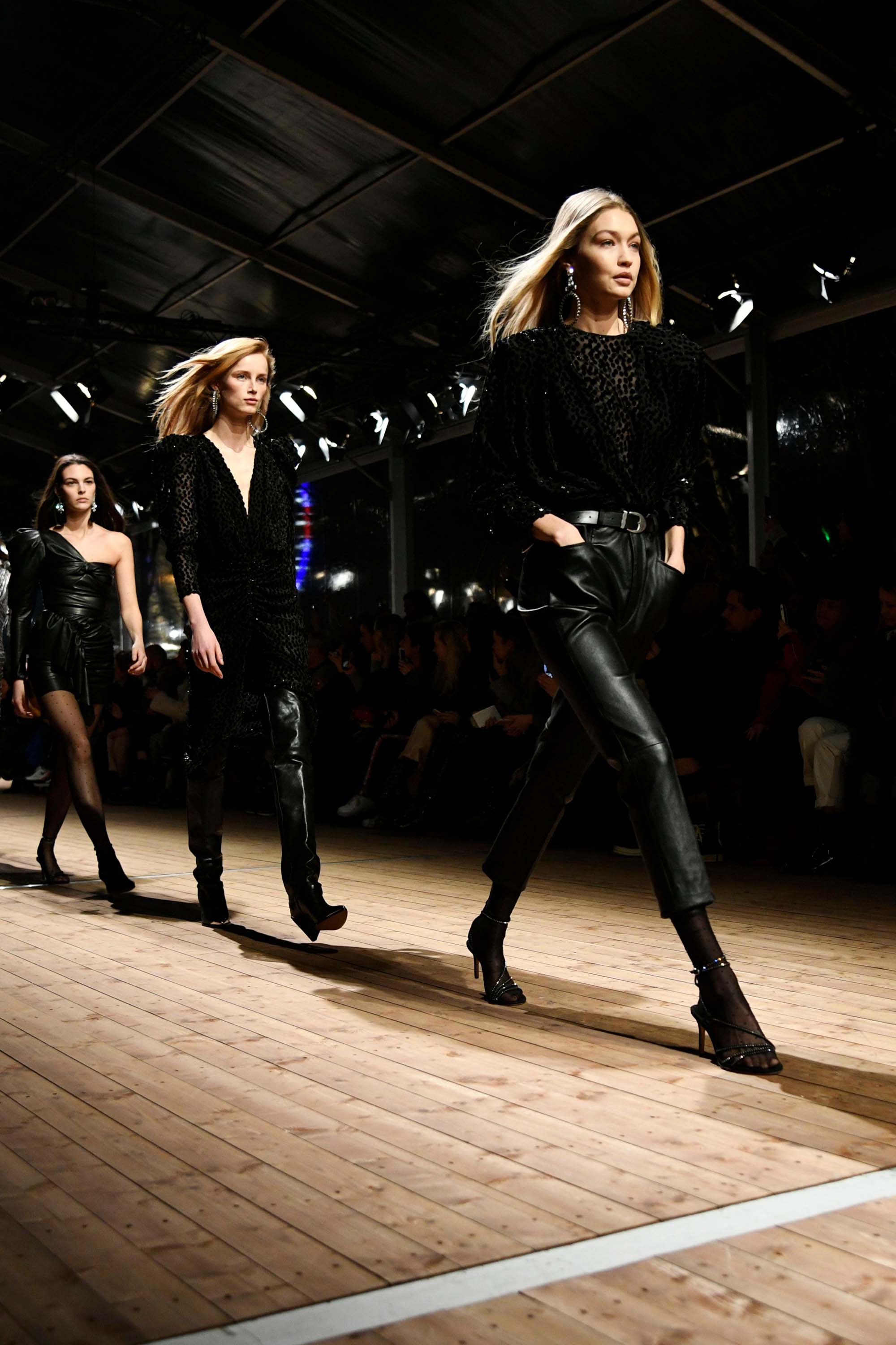 Gigi Hadid walks for Isabel Marant