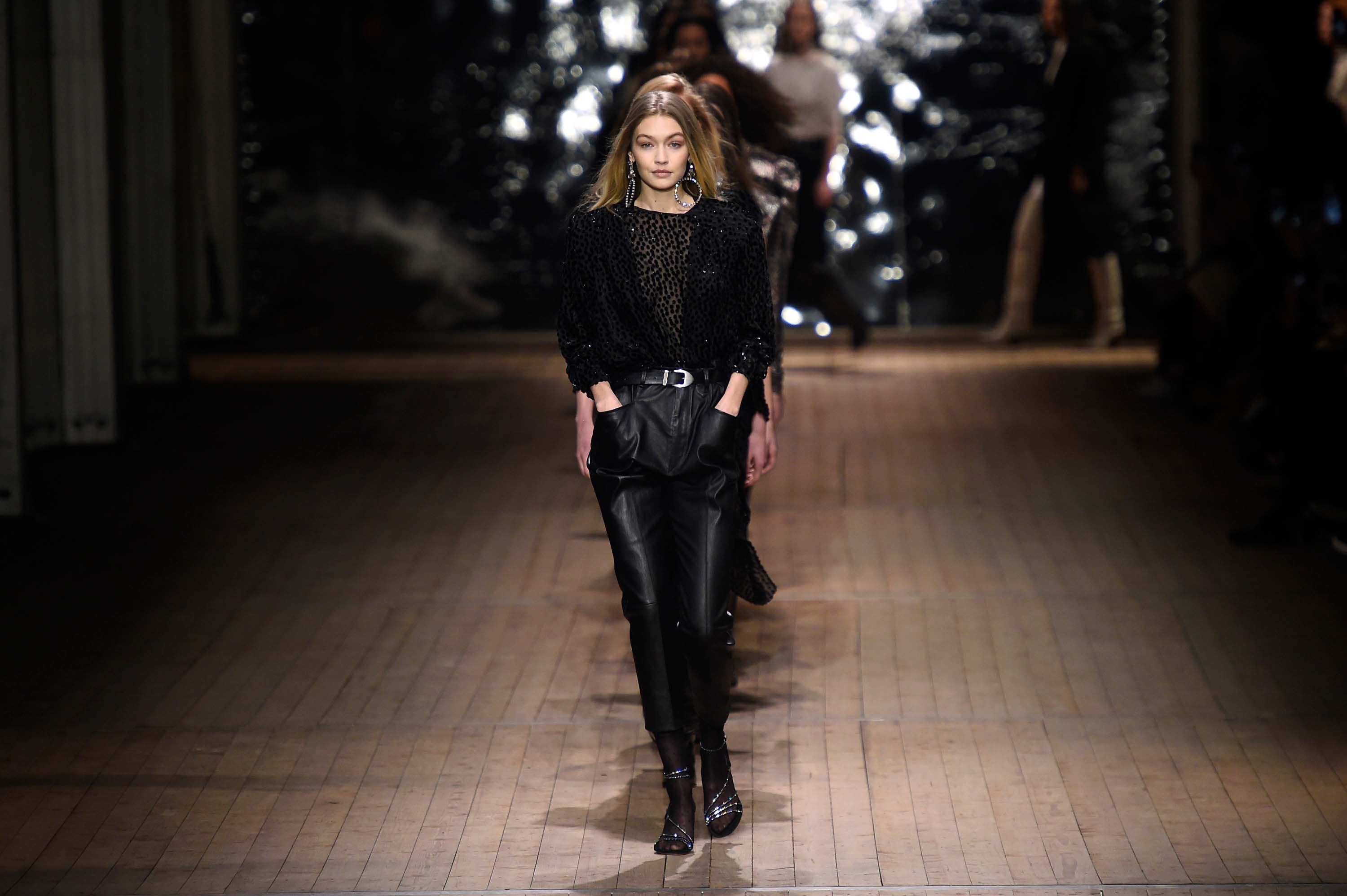 Gigi Hadid walks for Isabel Marant