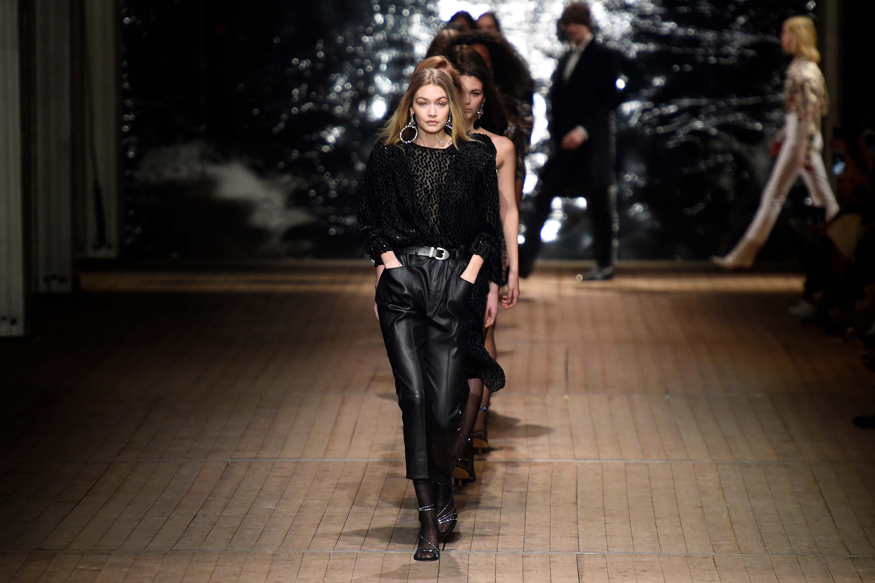 Gigi Hadid walks for Isabel Marant