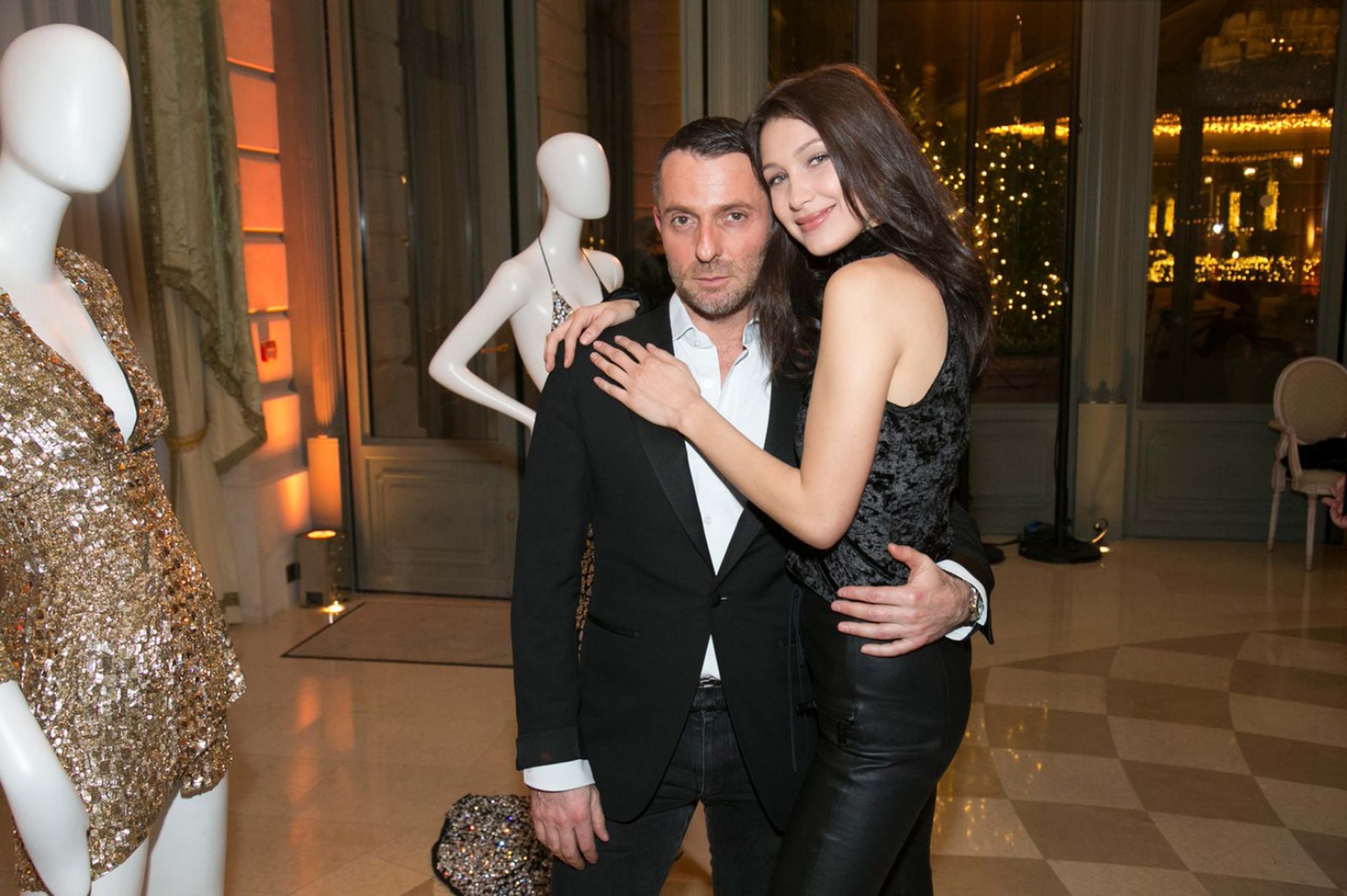 Bella Hadid attends Swarovski Celebrates 10 Seasons X Alexandre Vauthier