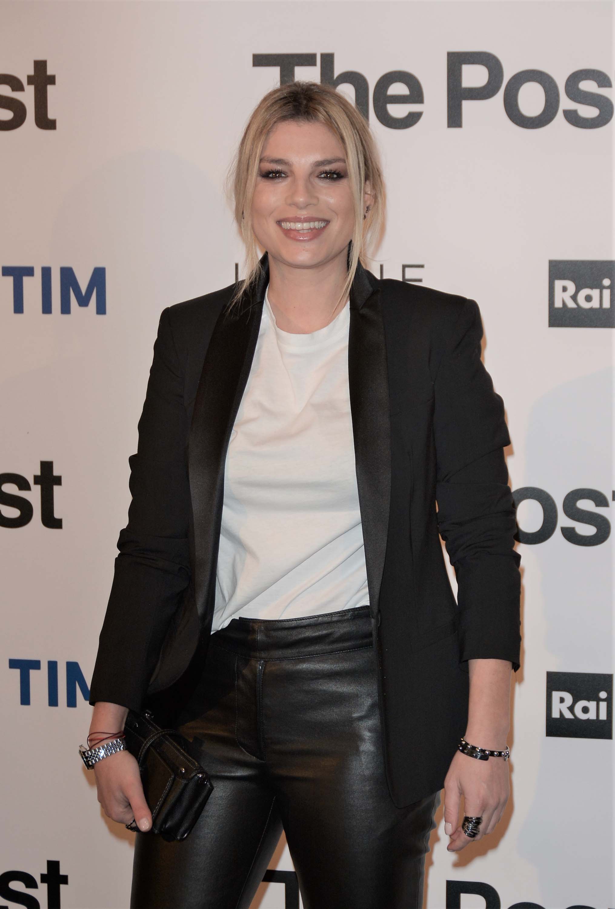 Emma Marrone at The Post Red Carpet