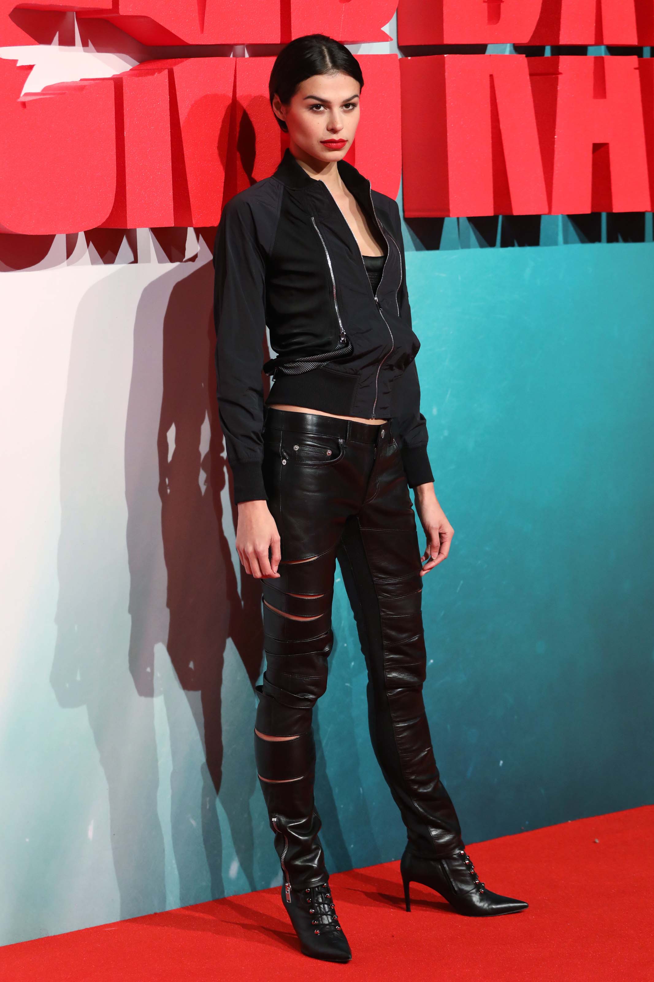 Katie Keight at Tomb Raider European Premiere