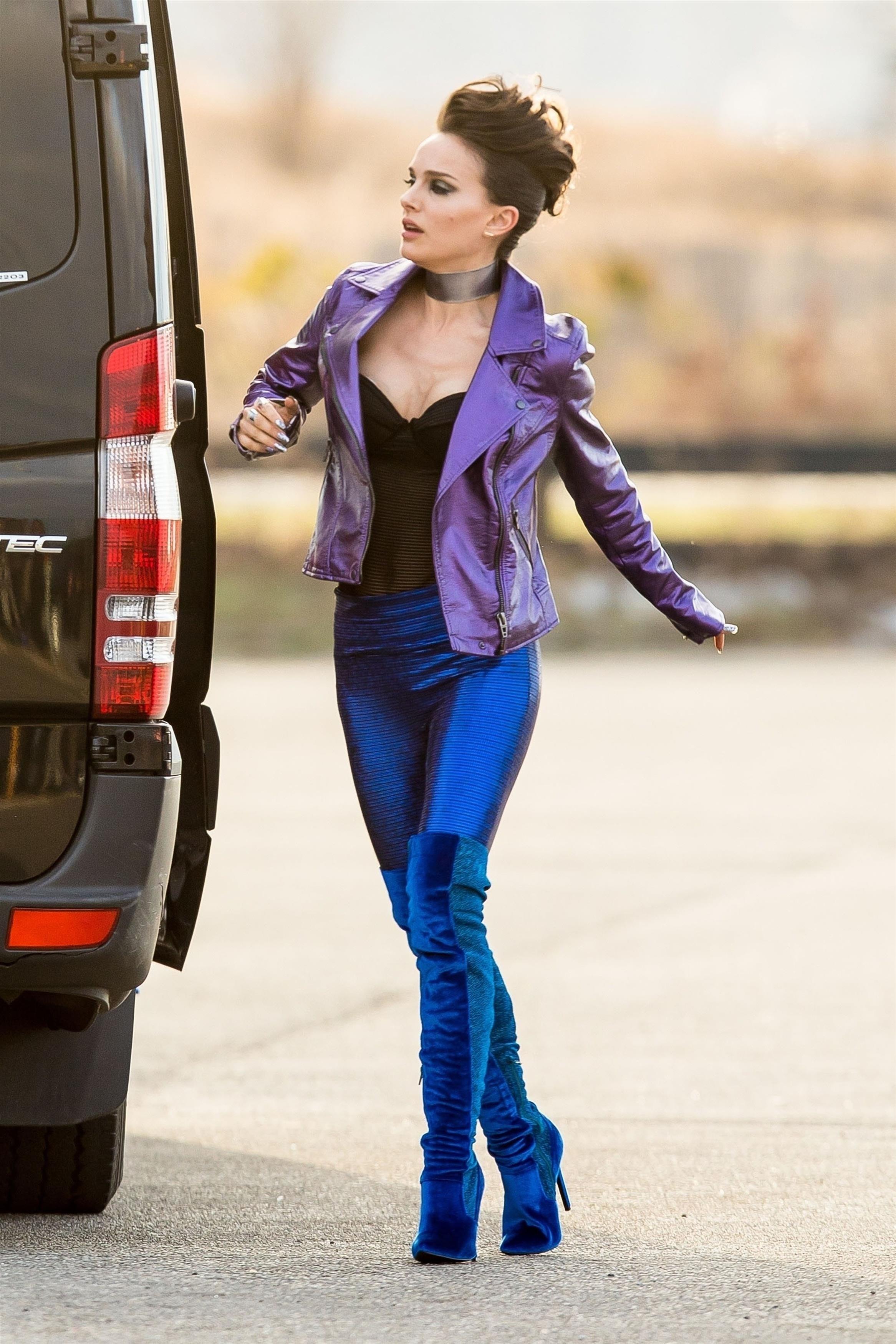 Natalie Portman films ‘Vox Lux’