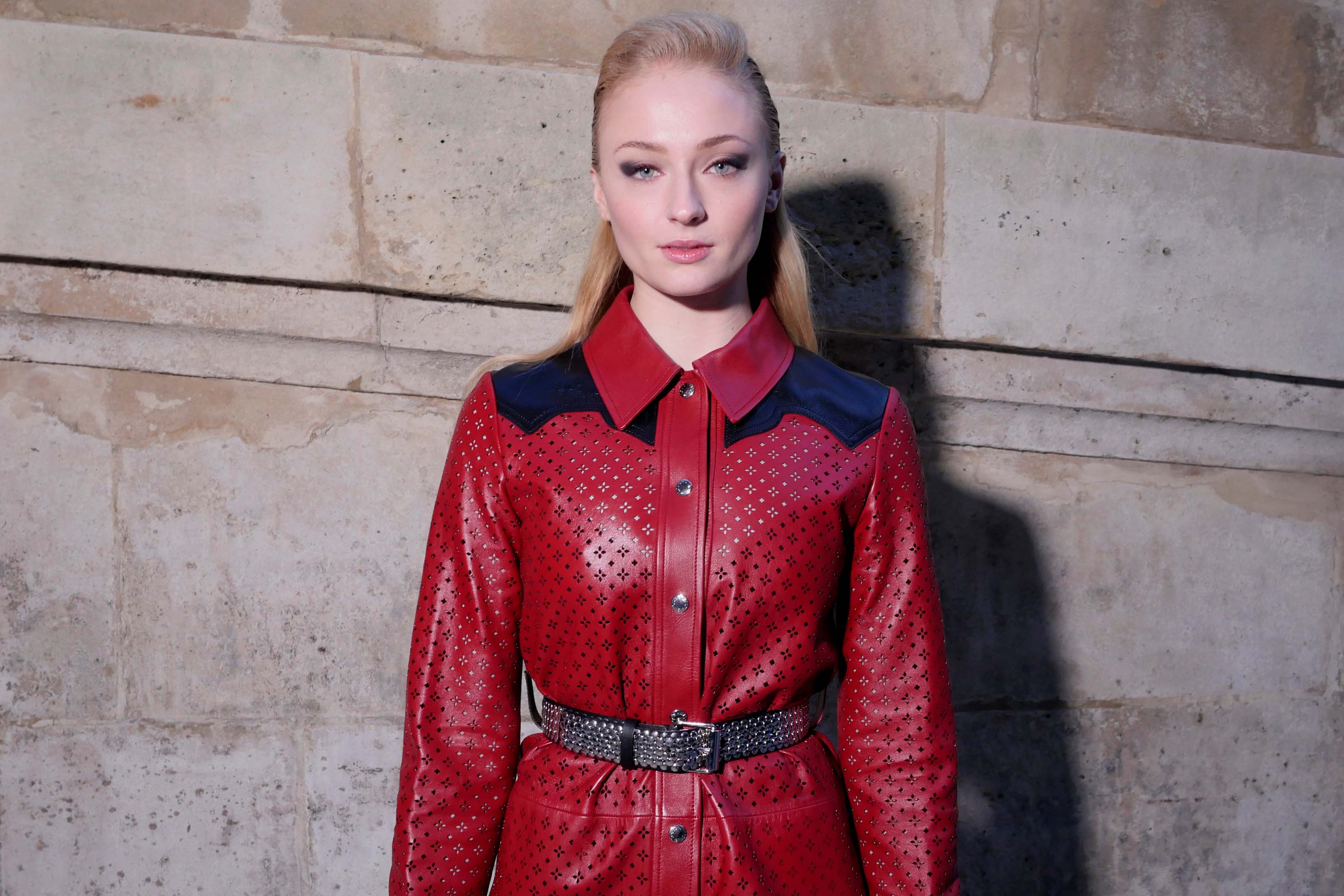 Sophie Turner at Louis Vuitton Fashion Show