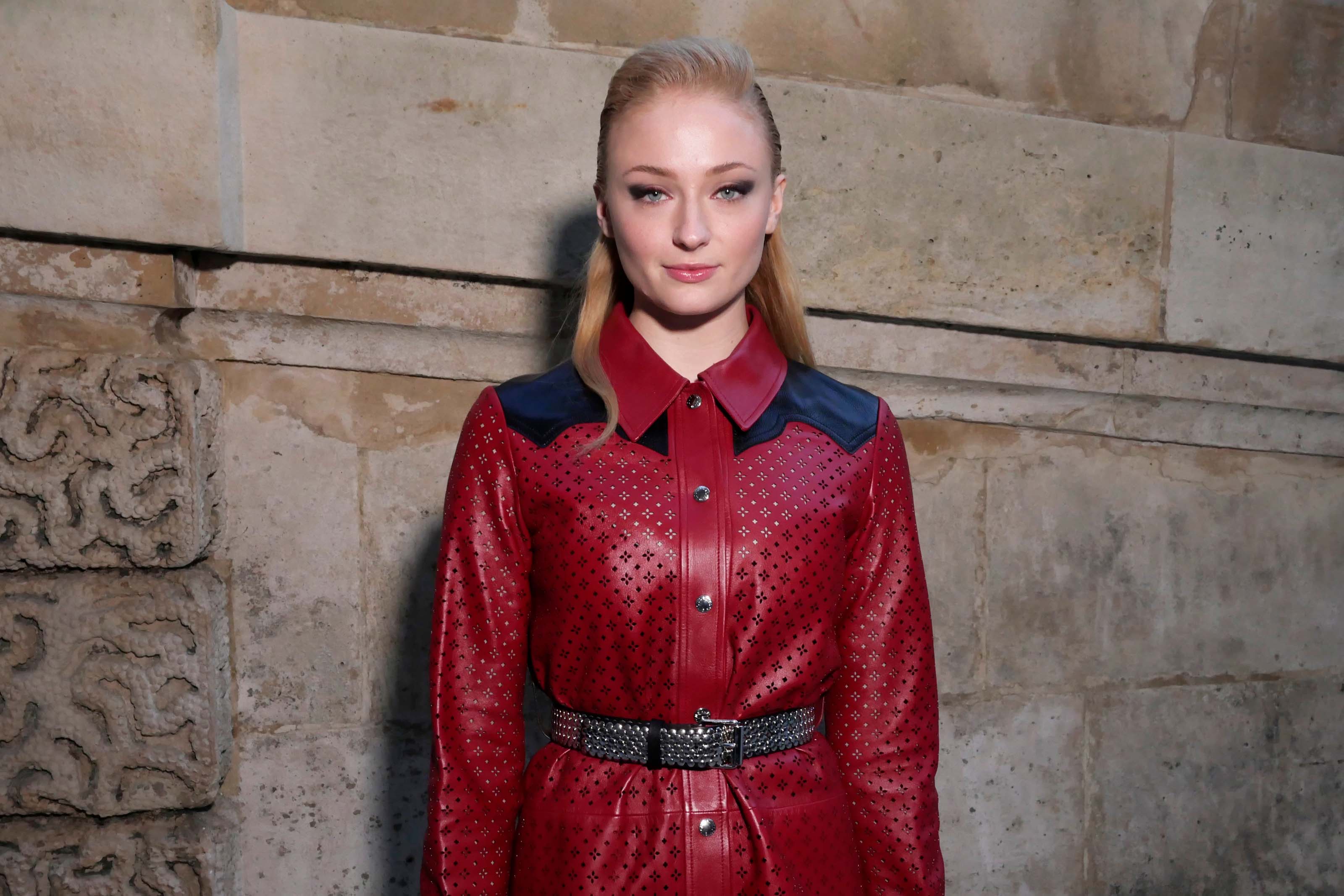 Sophie Turner at Louis Vuitton Fashion Show