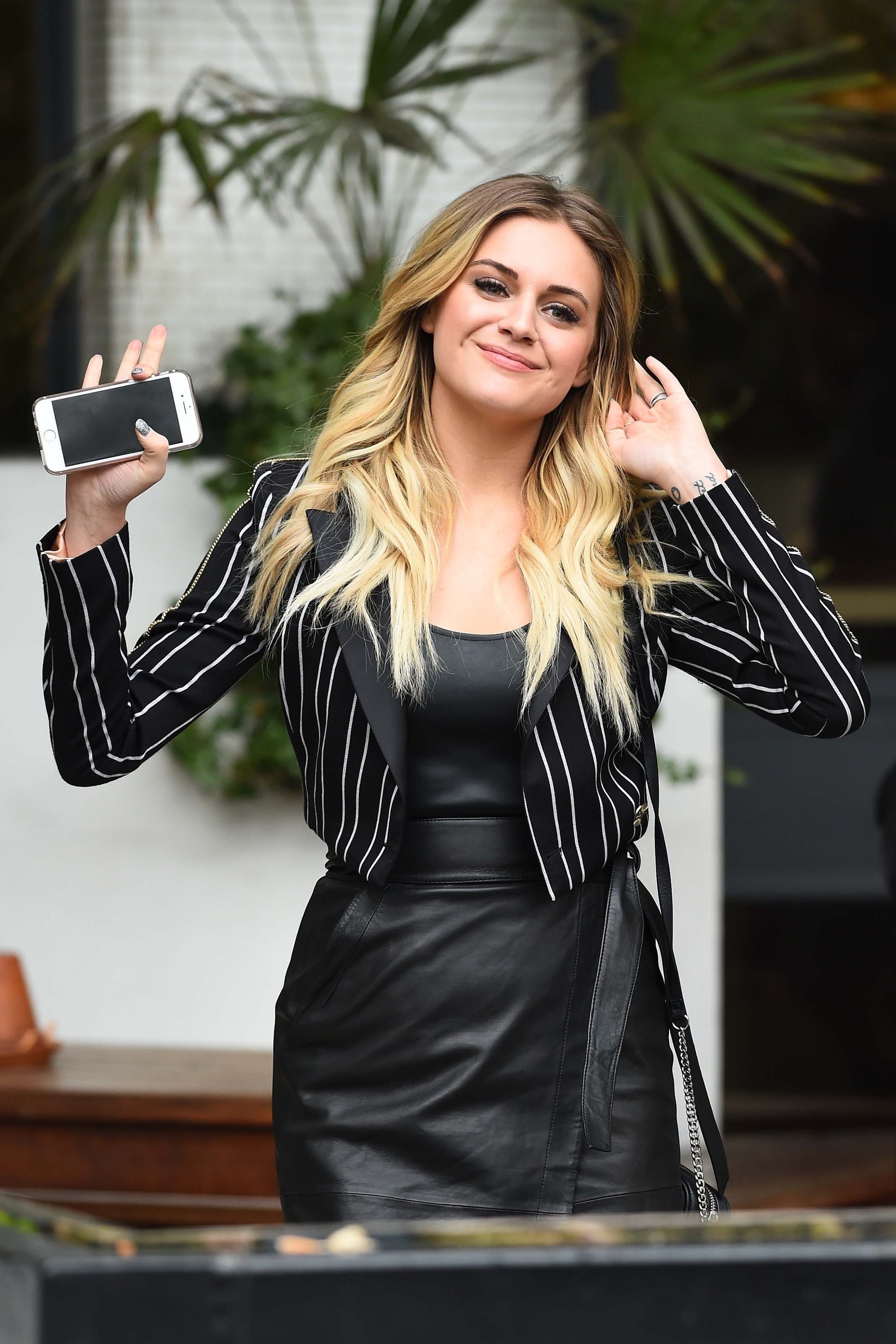 Kelsea Ballerini outside ITV Studios