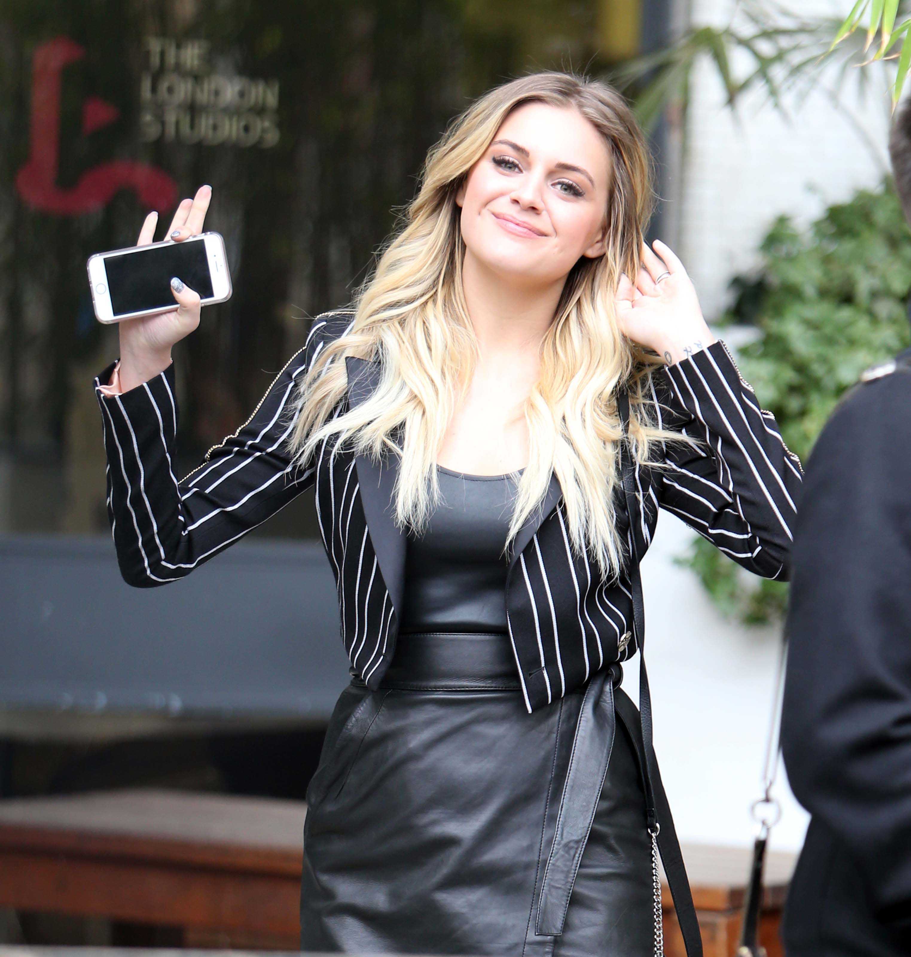 Kelsea Ballerini outside ITV Studios