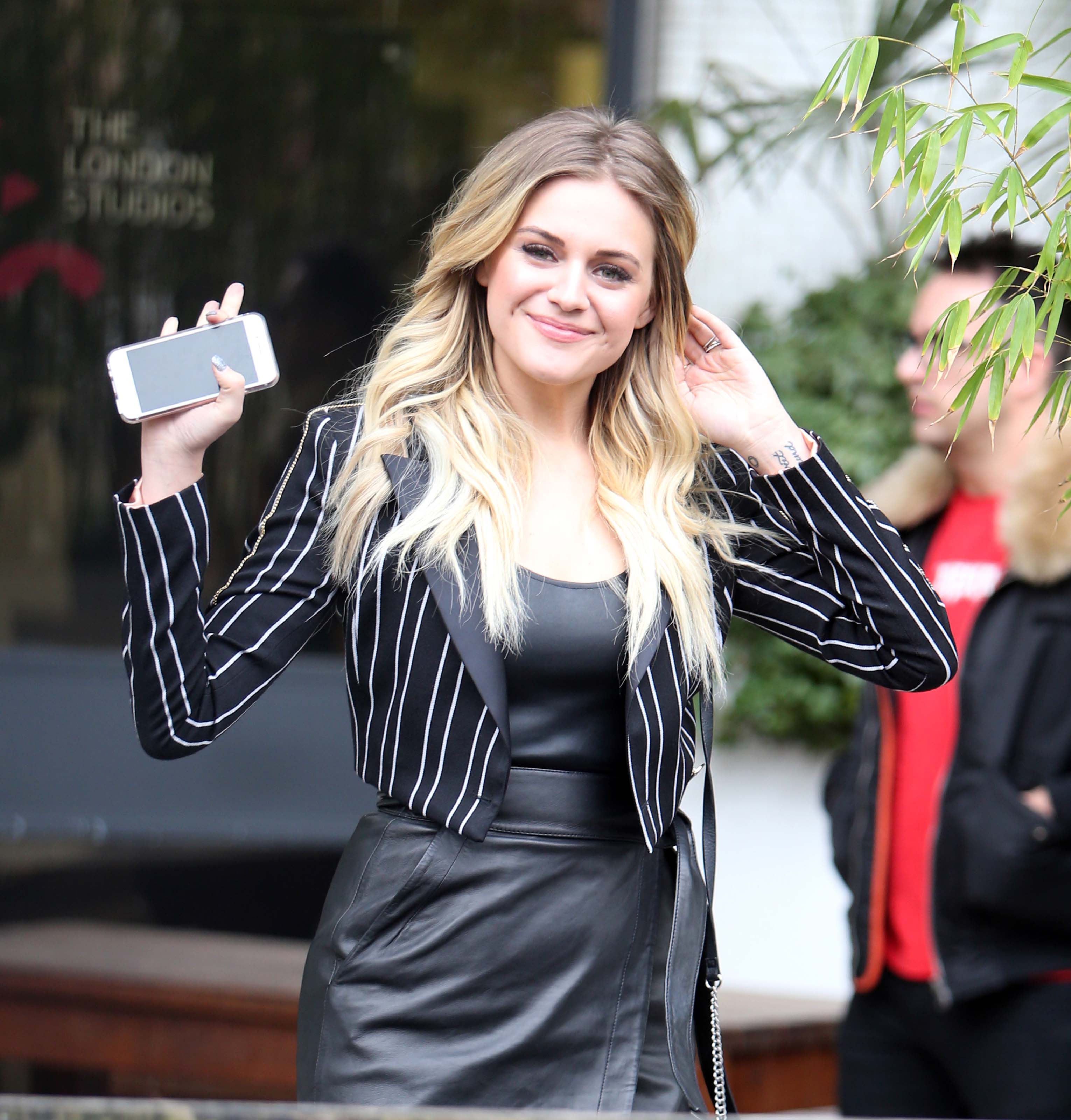 Kelsea Ballerini outside ITV Studios