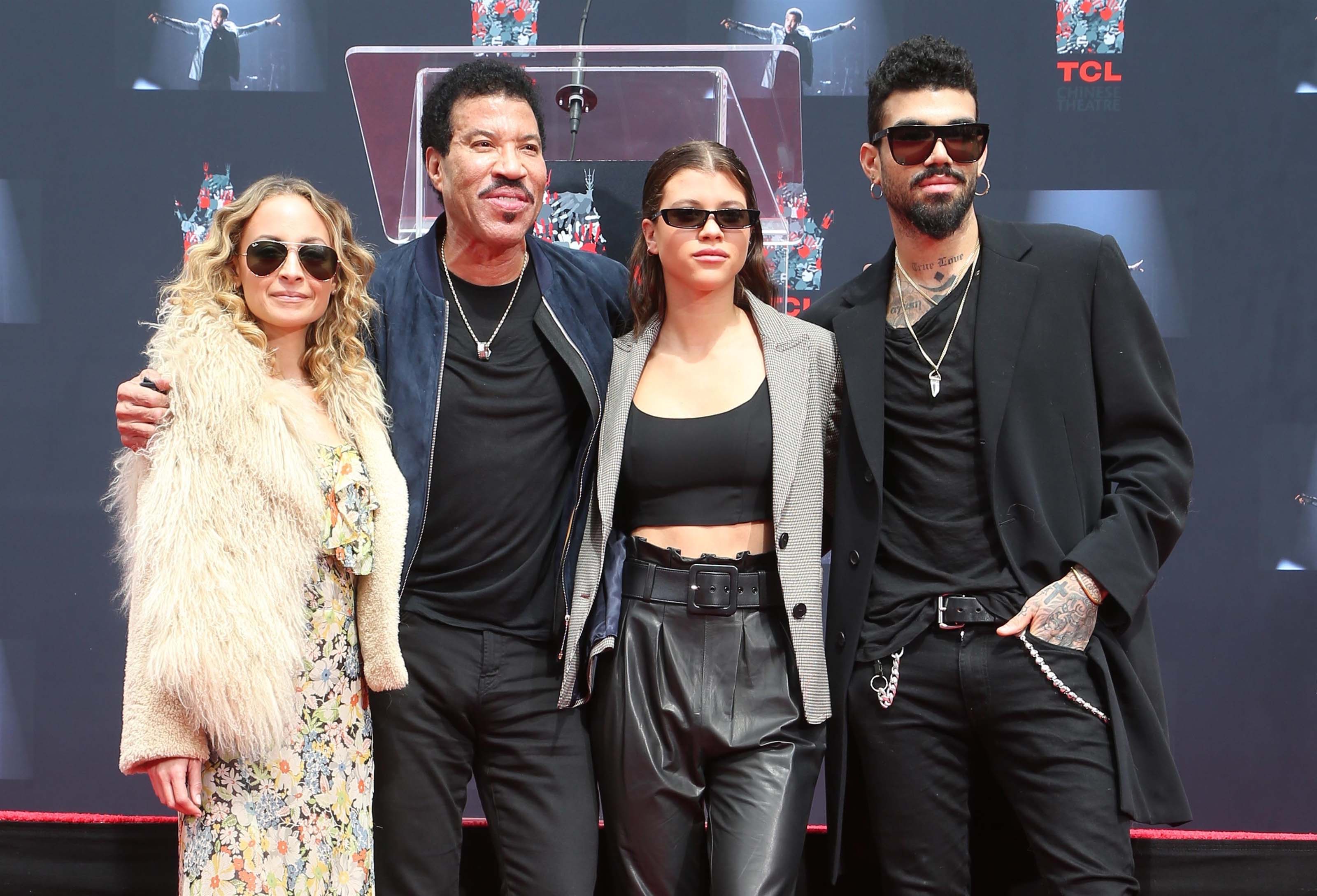 Sofia Richie attends Lionel Richie’s Hand and Footprint Ceremony