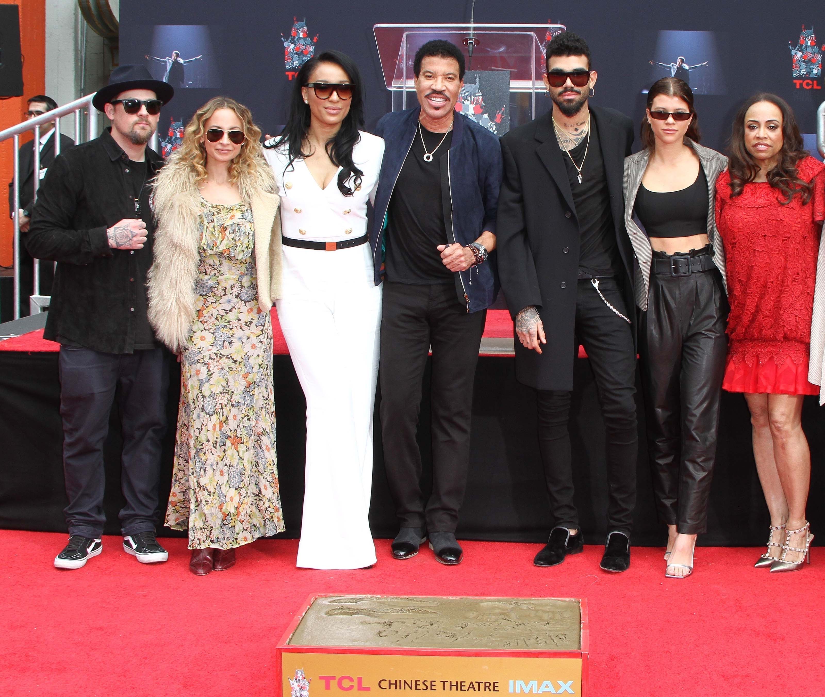 Sofia Richie attends Lionel Richie’s Hand and Footprint Ceremony