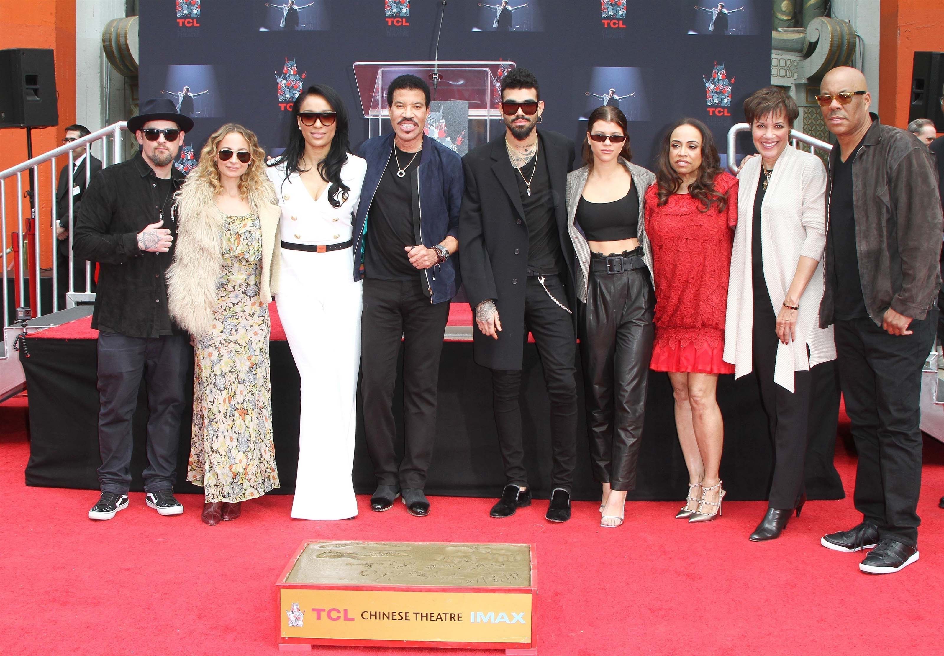 Sofia Richie attends Lionel Richie’s Hand and Footprint Ceremony