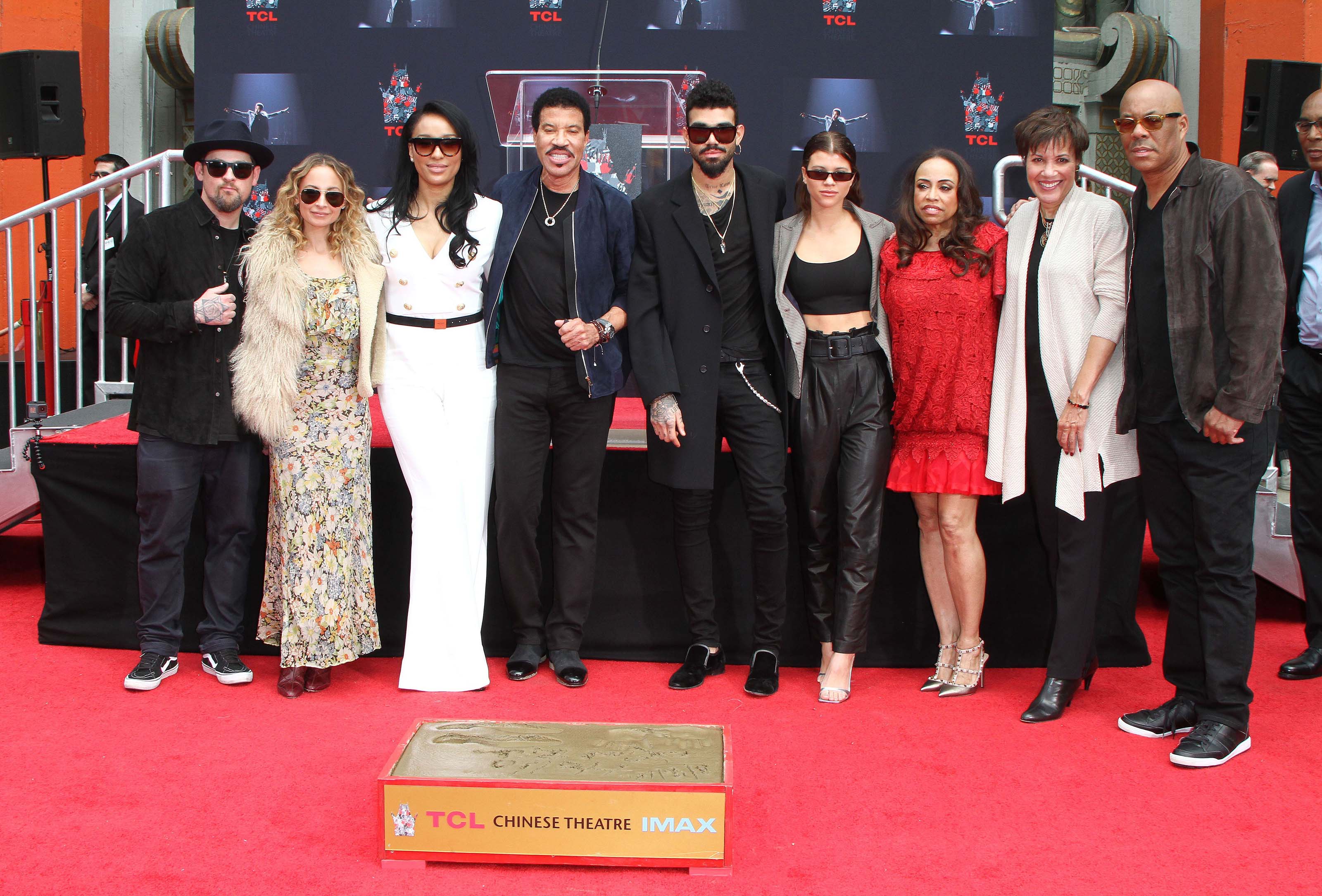 Sofia Richie attends Lionel Richie’s Hand and Footprint Ceremony