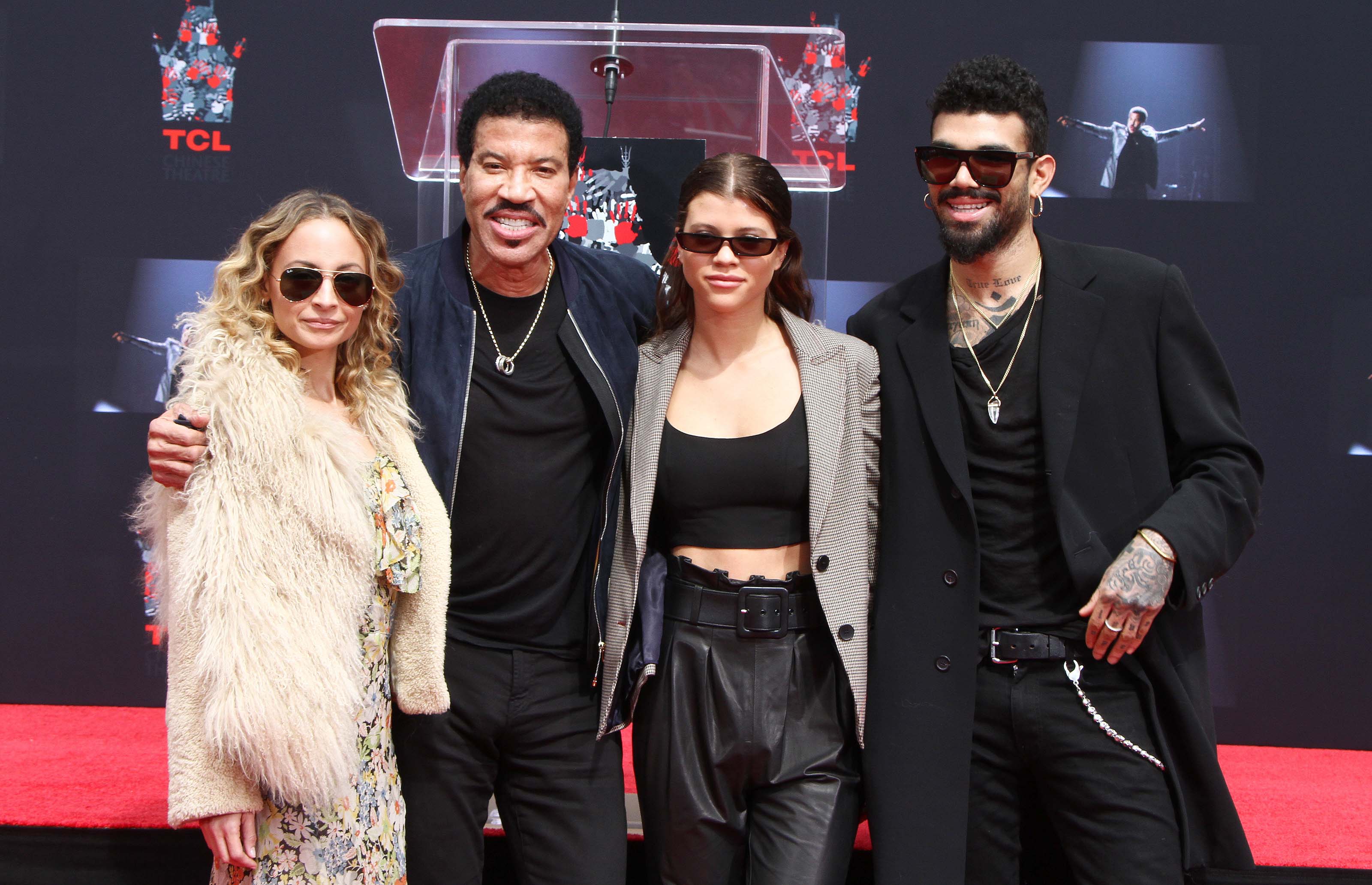 Sofia Richie attends Lionel Richie’s Hand and Footprint Ceremony