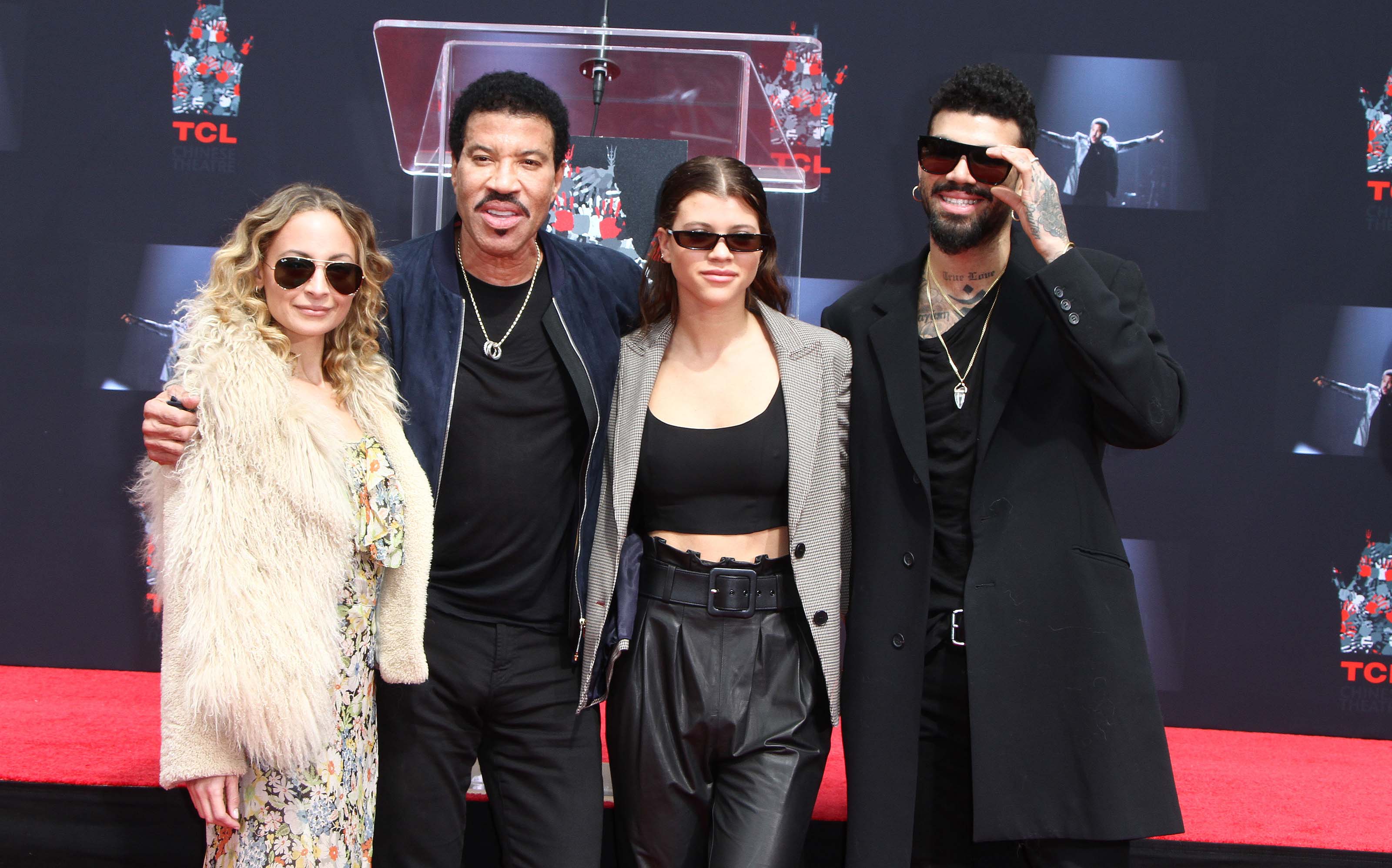 Sofia Richie attends Lionel Richie’s Hand and Footprint Ceremony