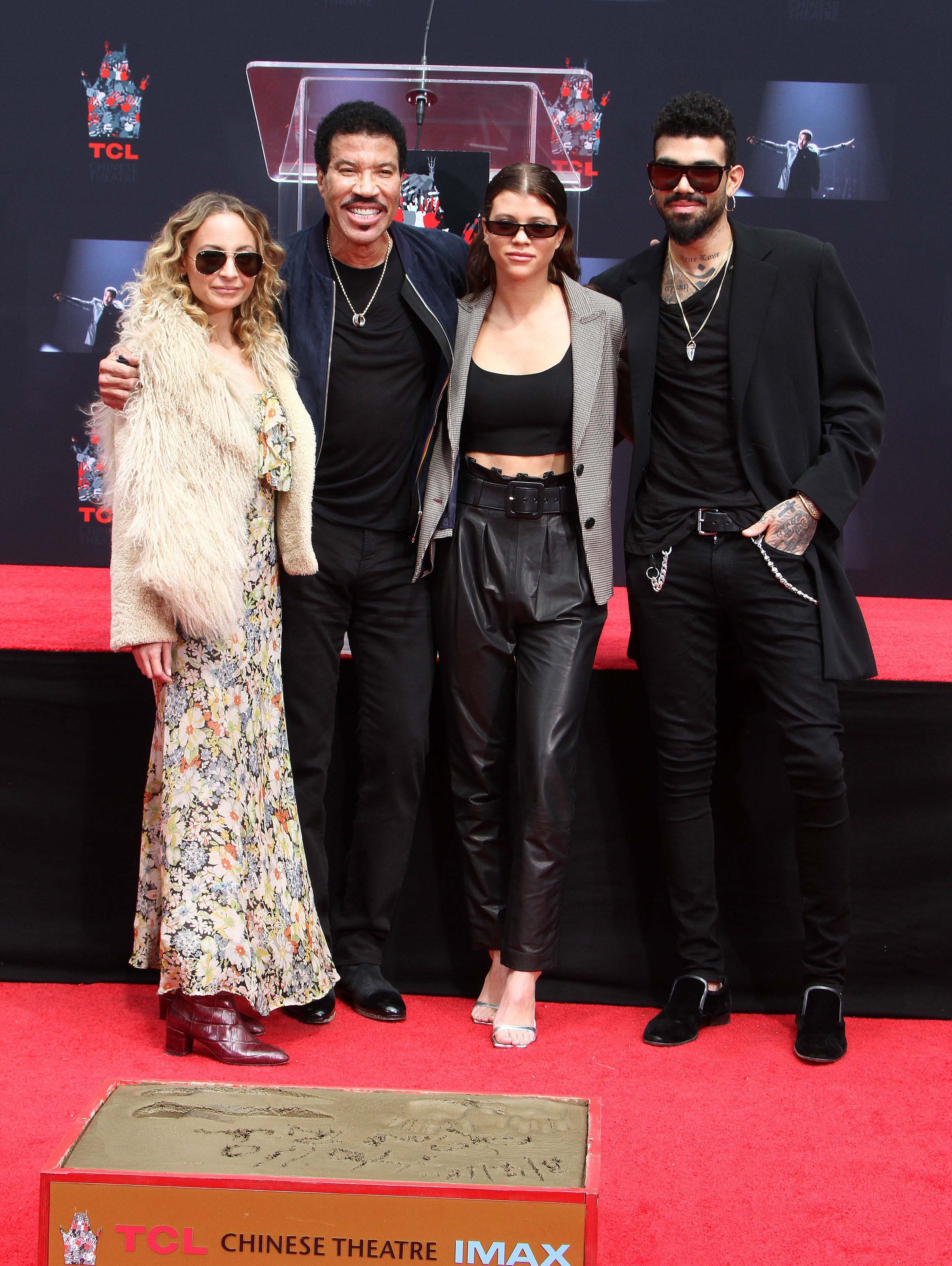 Sofia Richie attends Lionel Richie’s Hand and Footprint Ceremony