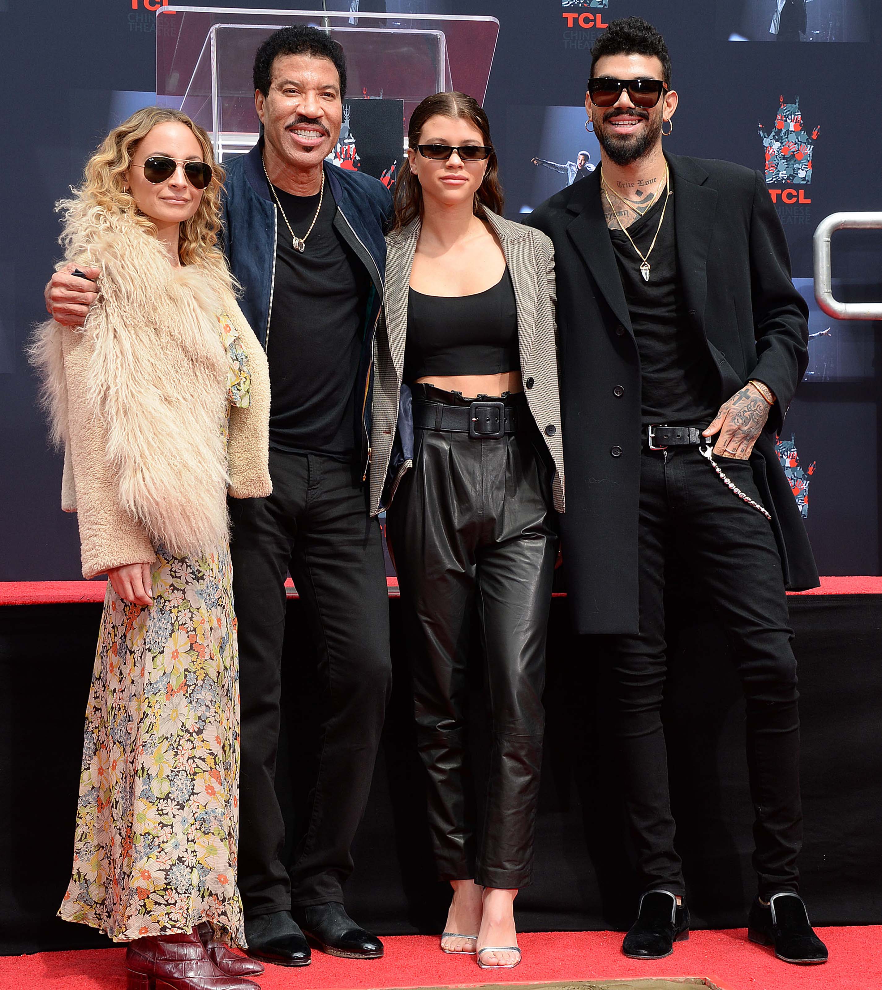 Sofia Richie attends Lionel Richie’s Hand and Footprint Ceremony