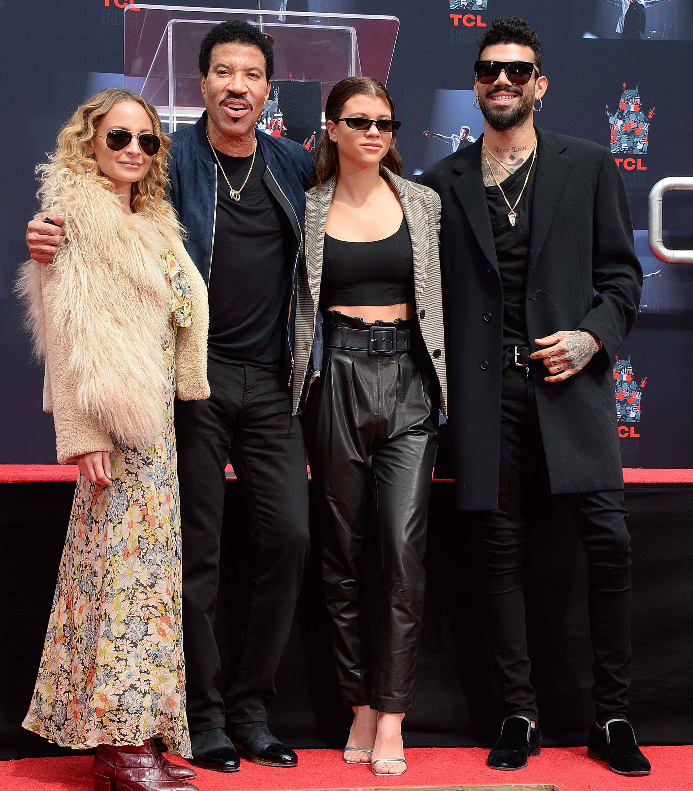 Sofia Richie attends Lionel Richie’s Hand and Footprint Ceremony