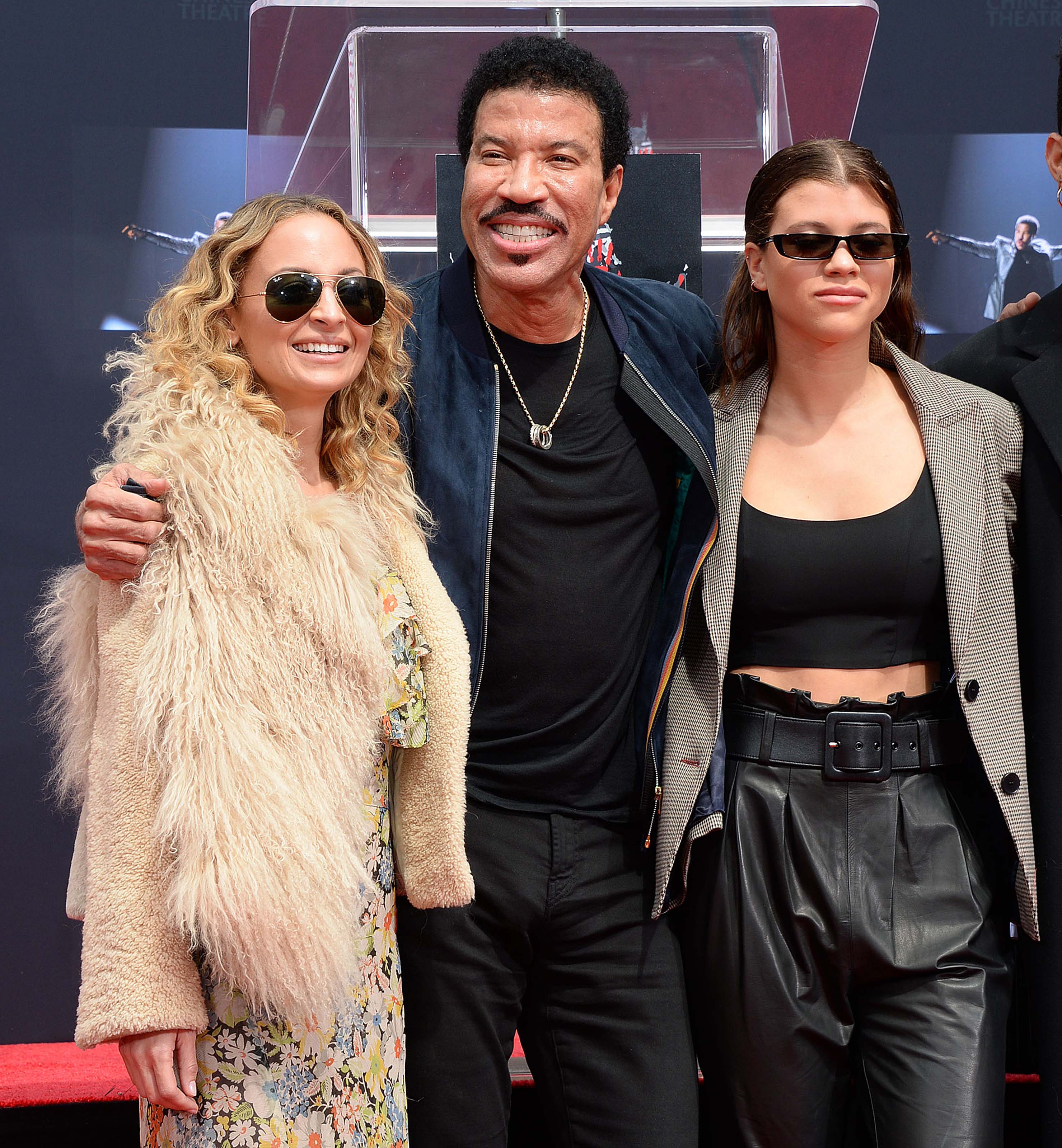 Sofia Richie attends Lionel Richie’s Hand and Footprint Ceremony