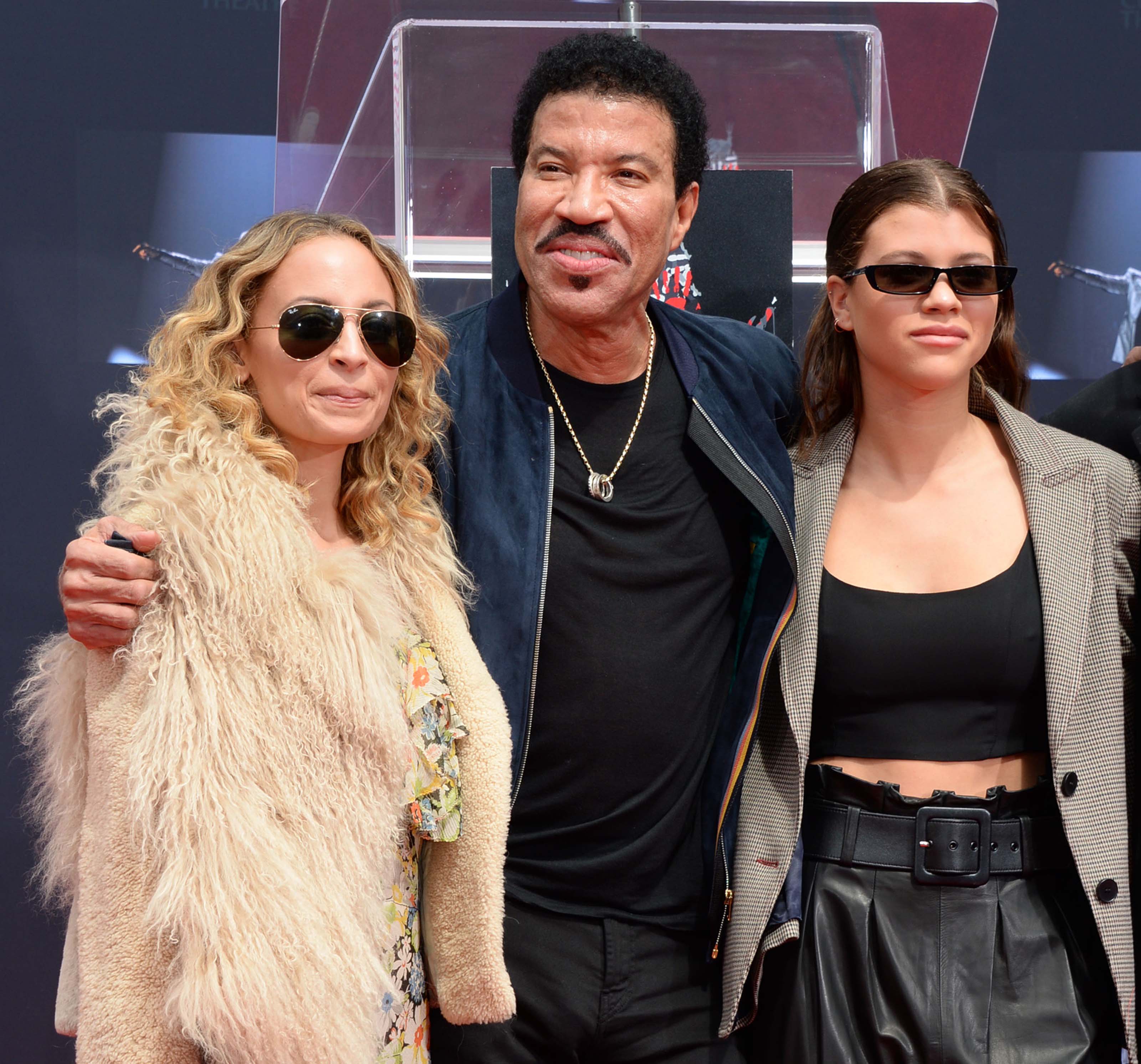 Sofia Richie attends Lionel Richie’s Hand and Footprint Ceremony