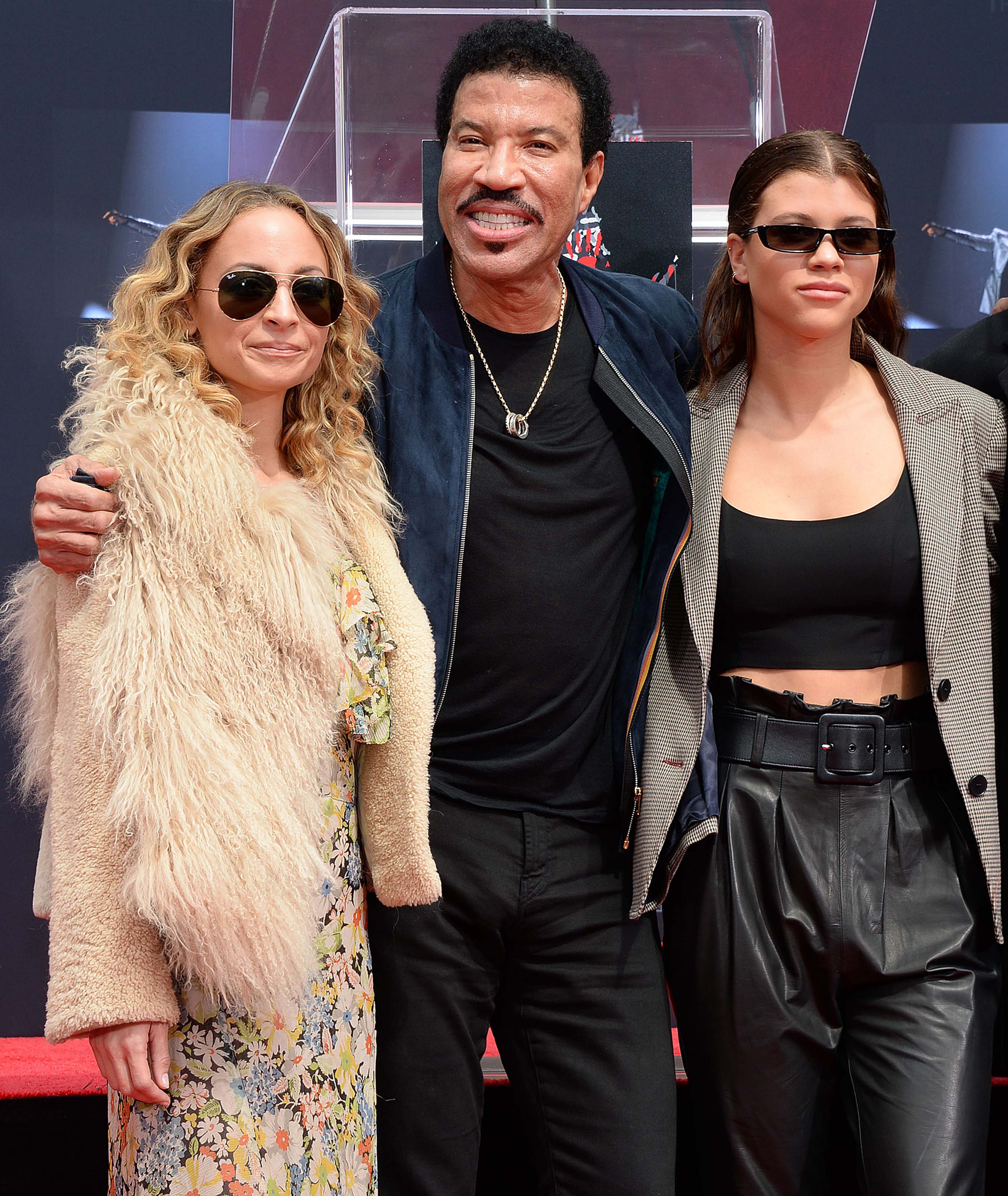 Sofia Richie attends Lionel Richie’s Hand and Footprint Ceremony